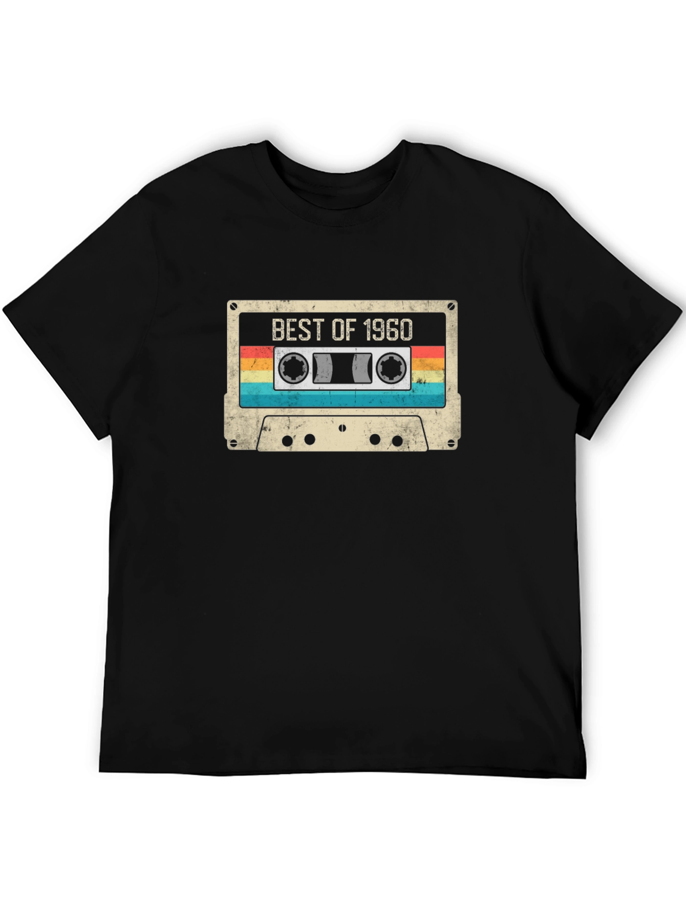 Best of 1960 Cassette Tape Graphic T-Shirt