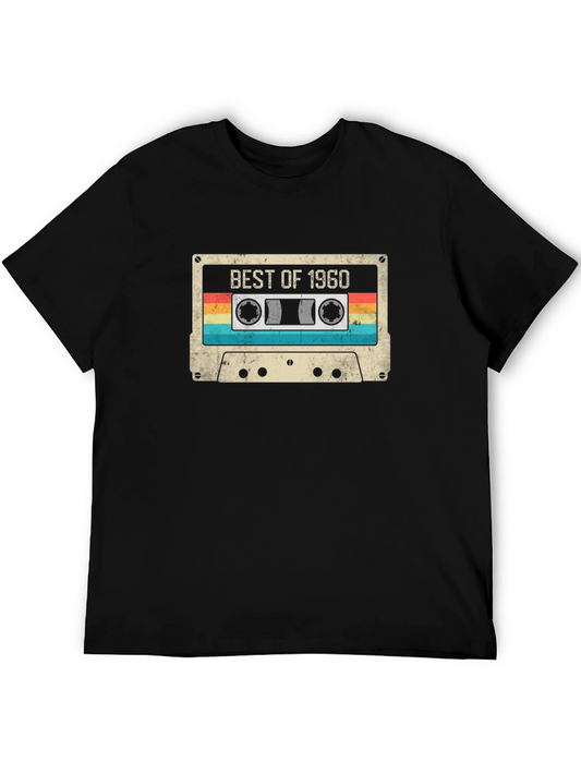 Best of 1960 Cassette Tape Graphic T-Shirt