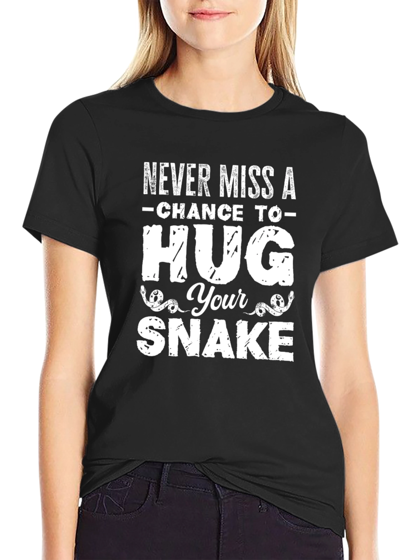 Never Miss a Chance to Hug Your Snake T-Shirt