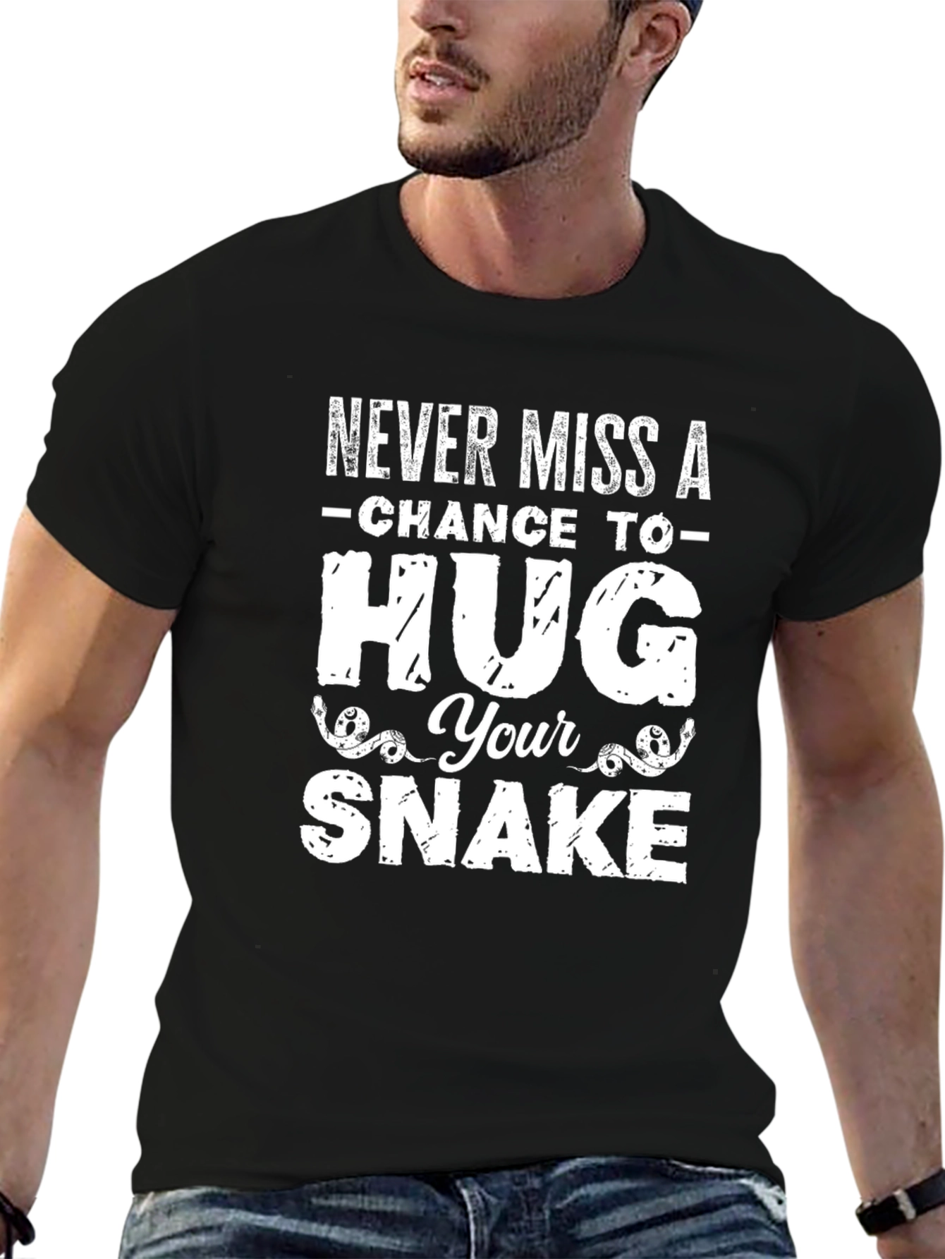 Never Miss a Chance to Hug Your Snake T-Shirt