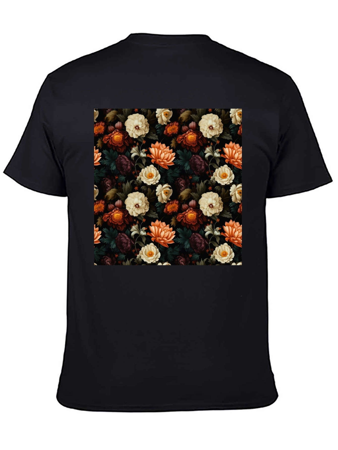 Floral Pattern T-Shirt