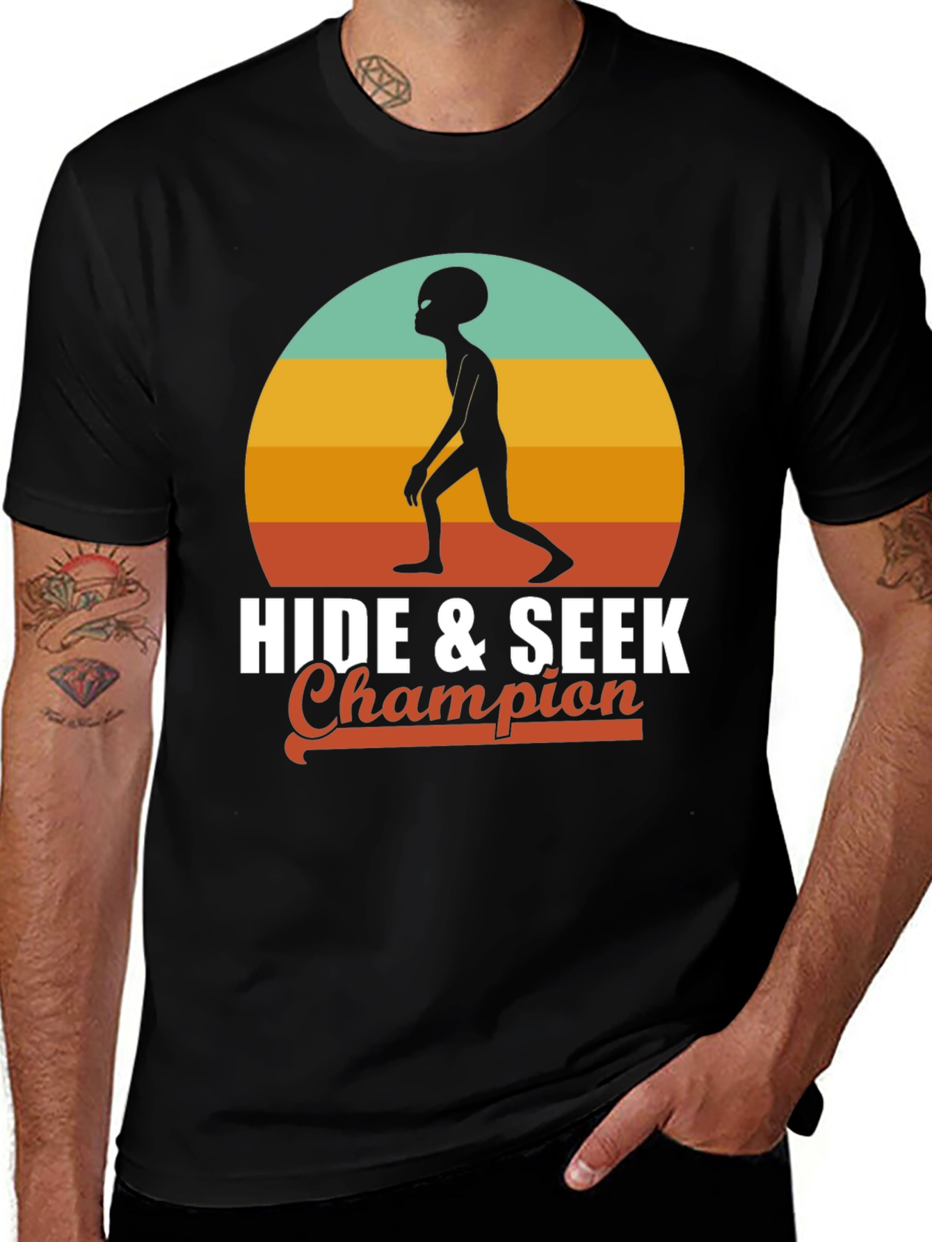 Hide & Seek Champion Alien T-Shirt