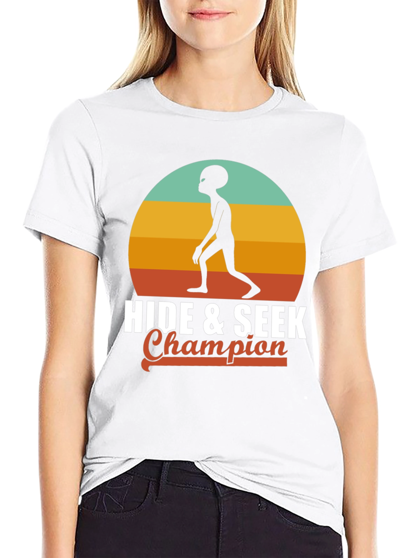 Hide & Seek Champion Alien T-Shirt