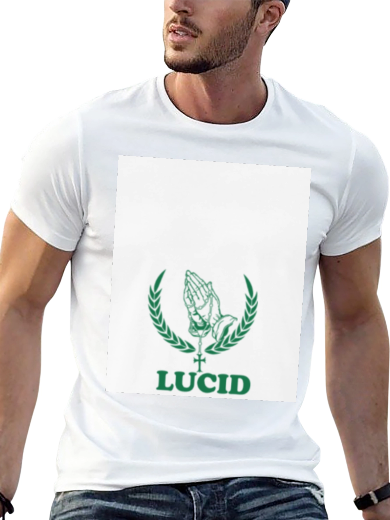 Lucid Graphic Print T-Shirt - Black