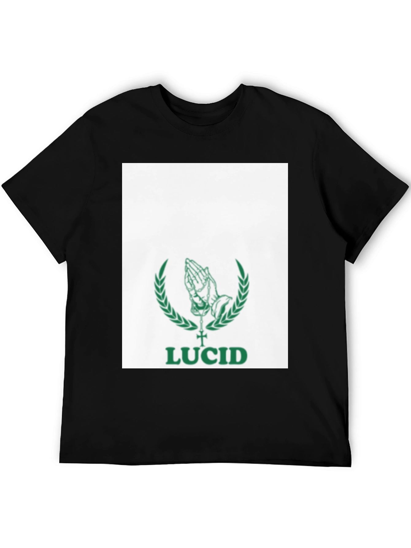 Lucid Graphic Print T-Shirt - Black