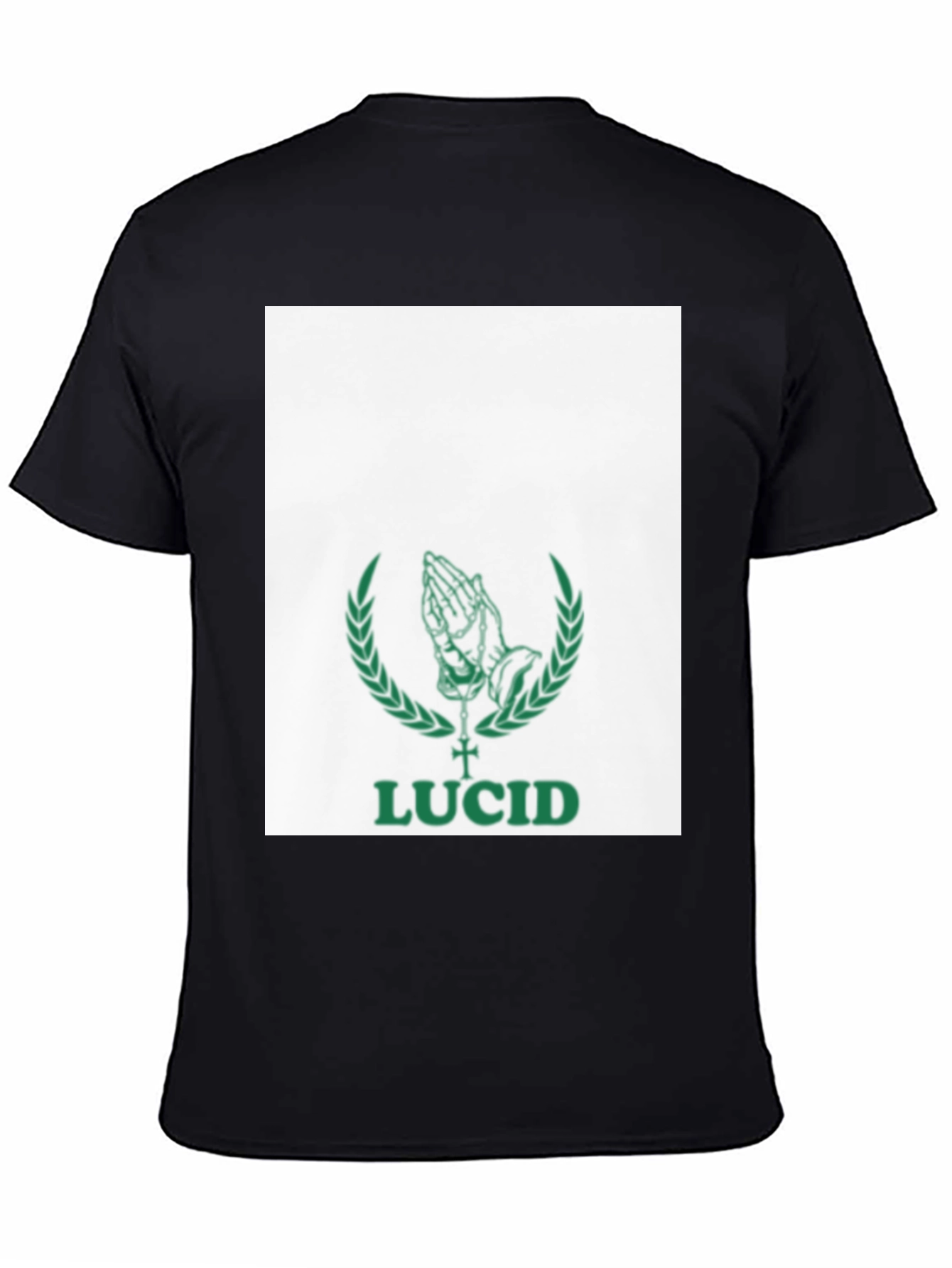 Lucid Graphic Print T-Shirt - Black