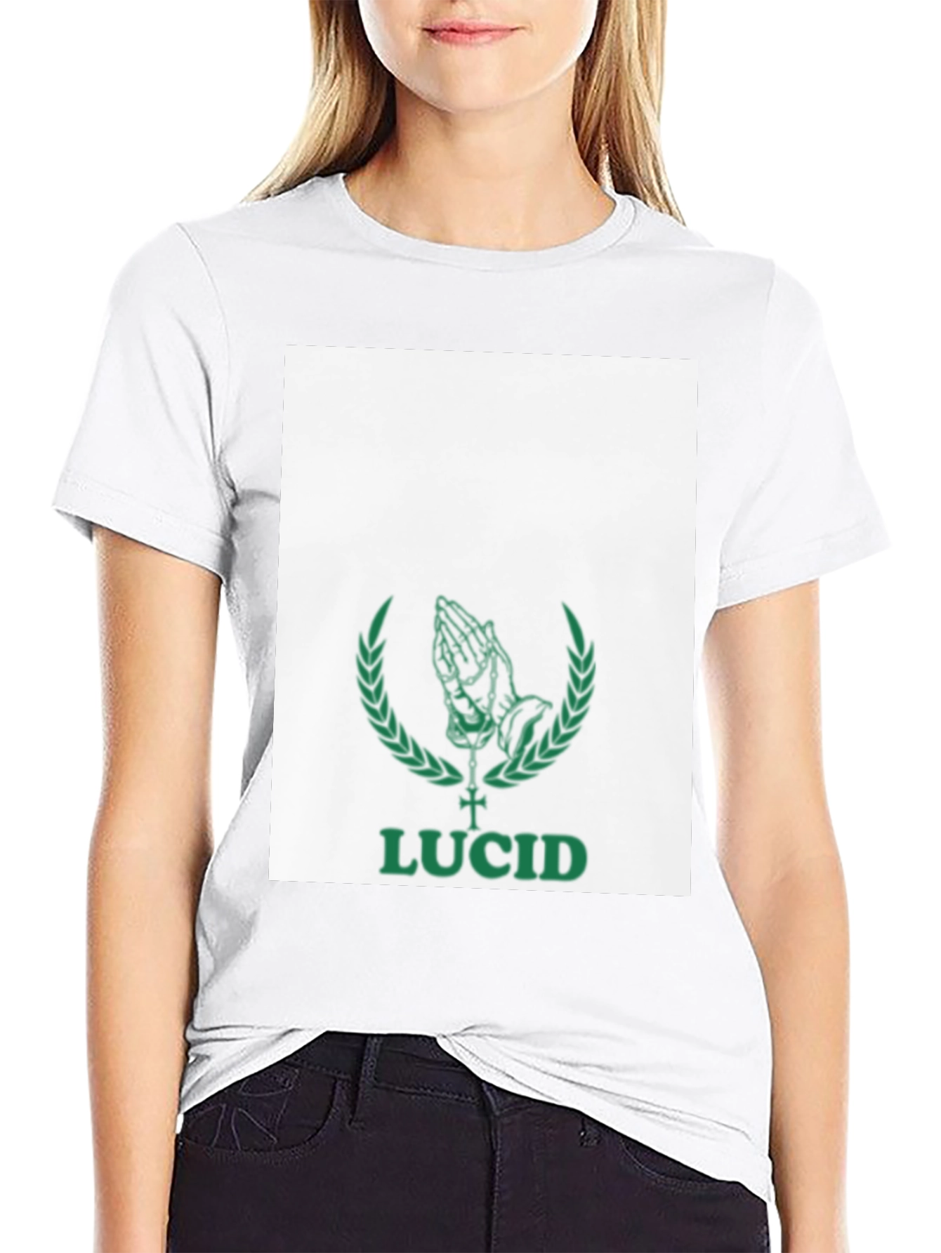 Lucid Graphic Print T-Shirt - Black