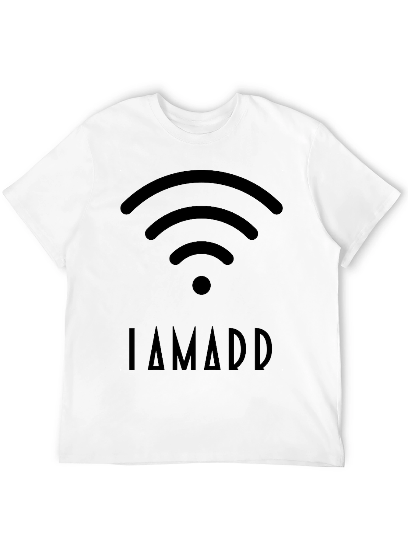 I AM ADD WiFi Humor T-Shirt - Black