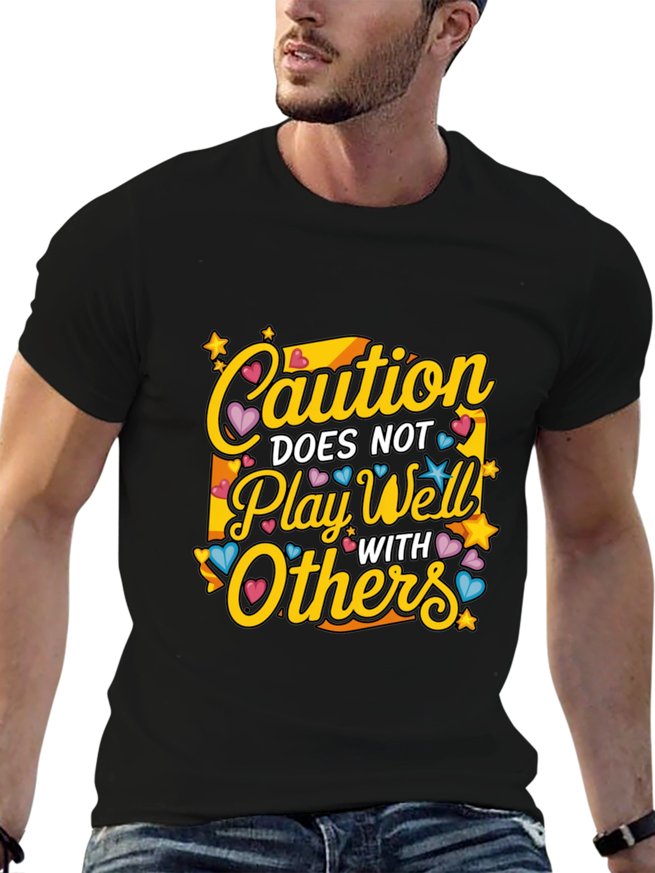 Caution: Does Not Play Well With Others T-Shirt