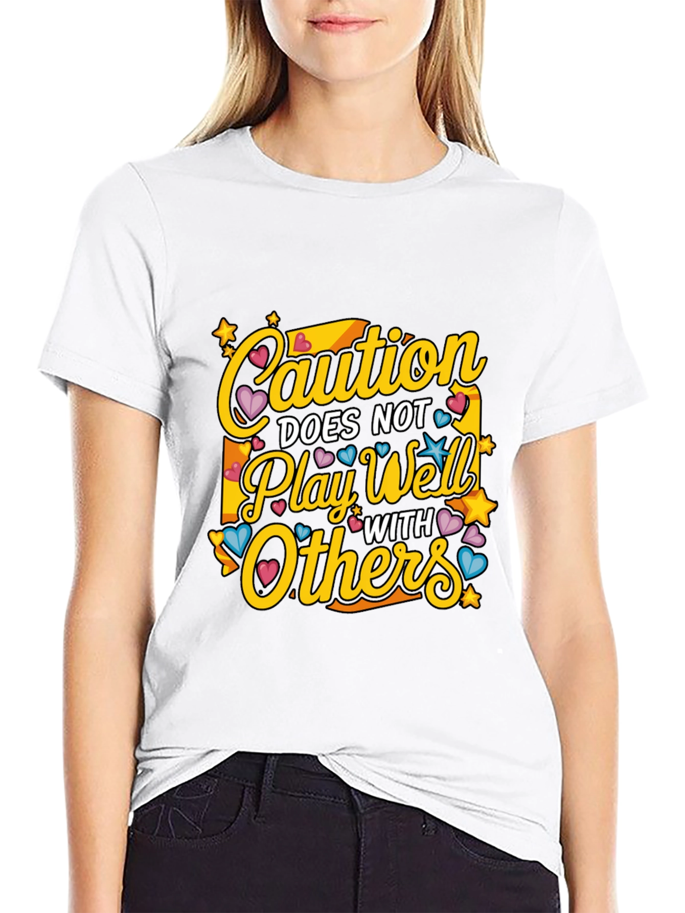 Caution: Does Not Play Well With Others T-Shirt