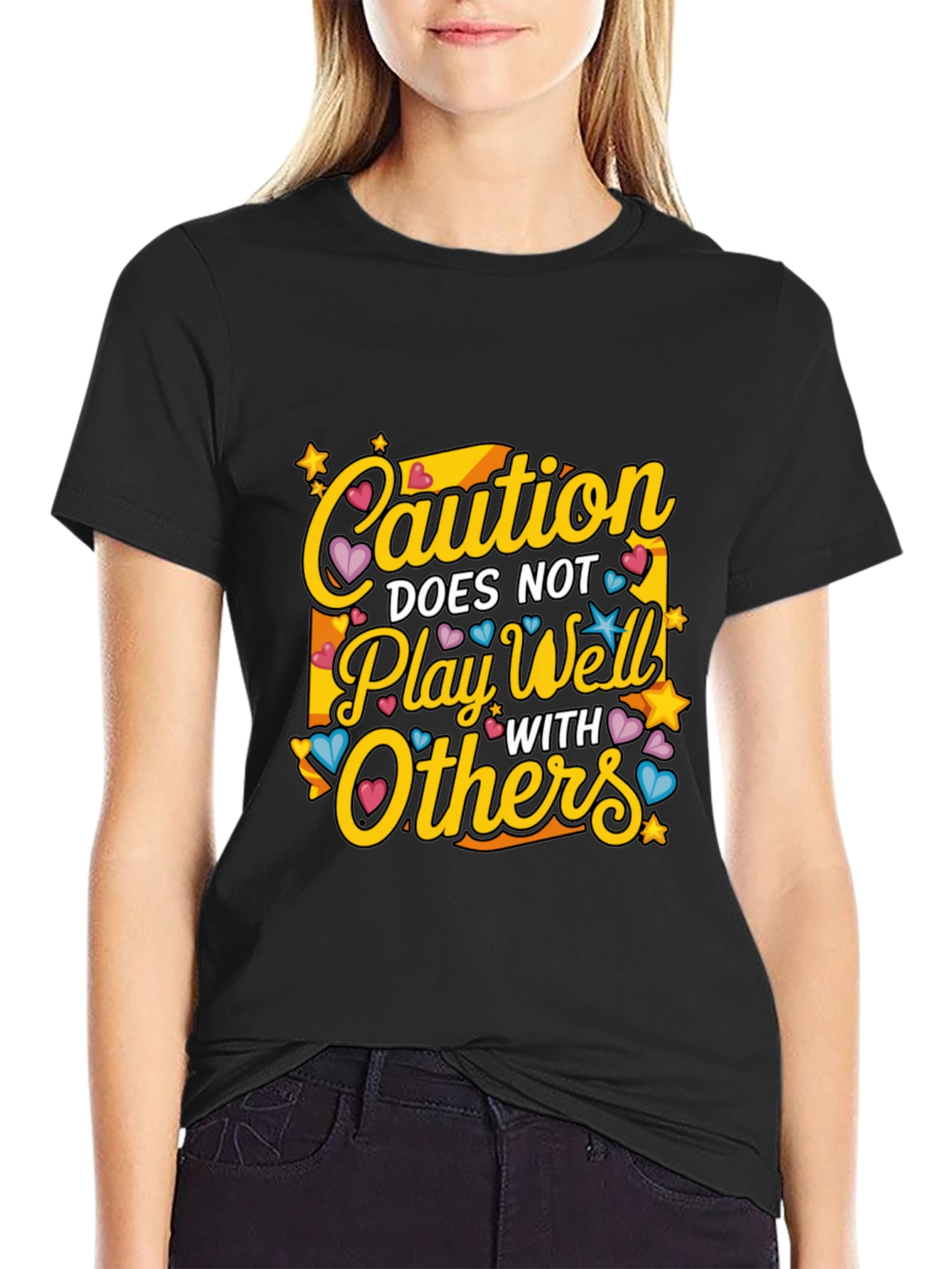 Caution: Does Not Play Well With Others T-Shirt