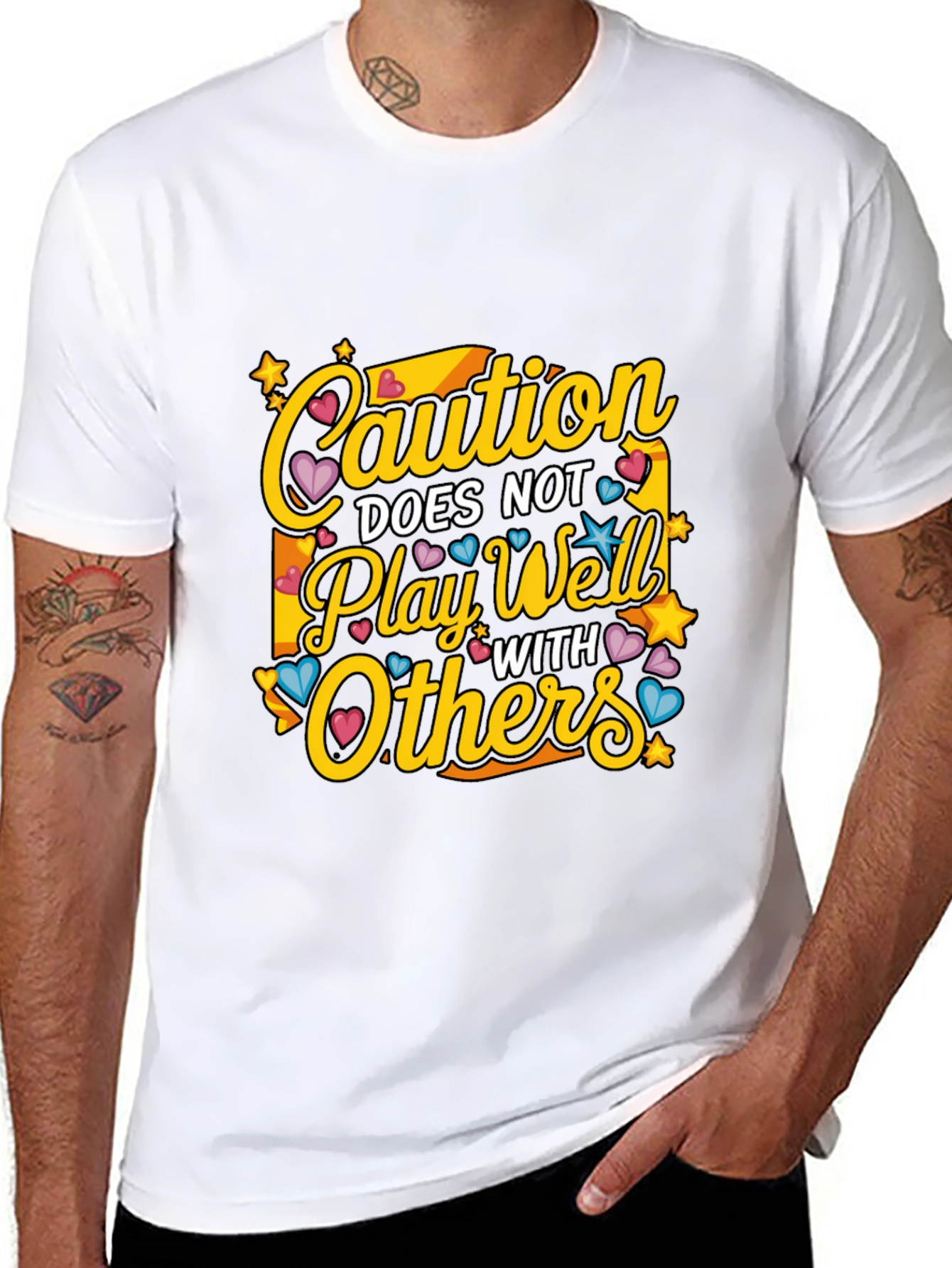 Caution: Does Not Play Well With Others T-Shirt