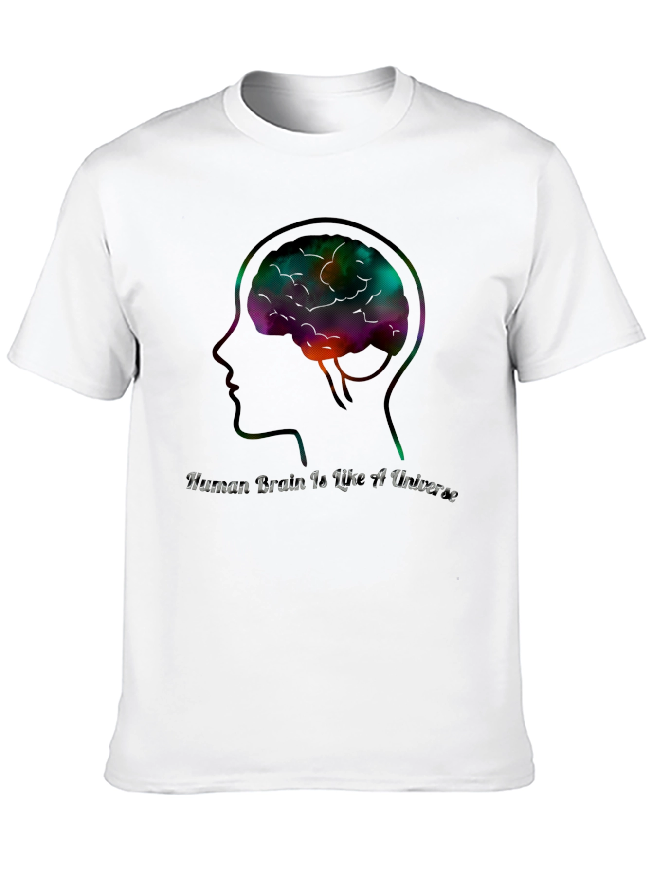 Human Brain Universe Graphic T-Shirt
