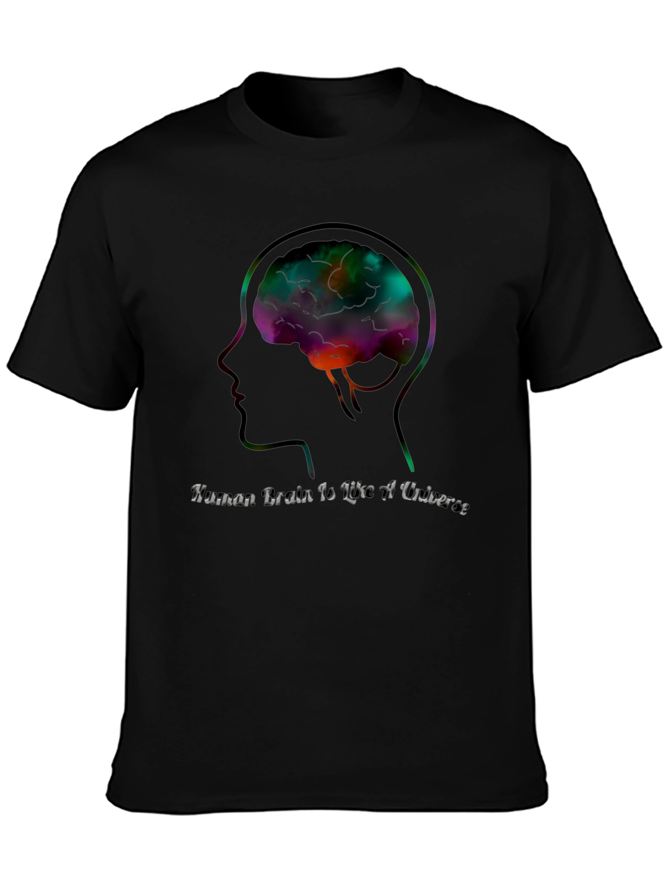 Human Brain Universe Graphic T-Shirt
