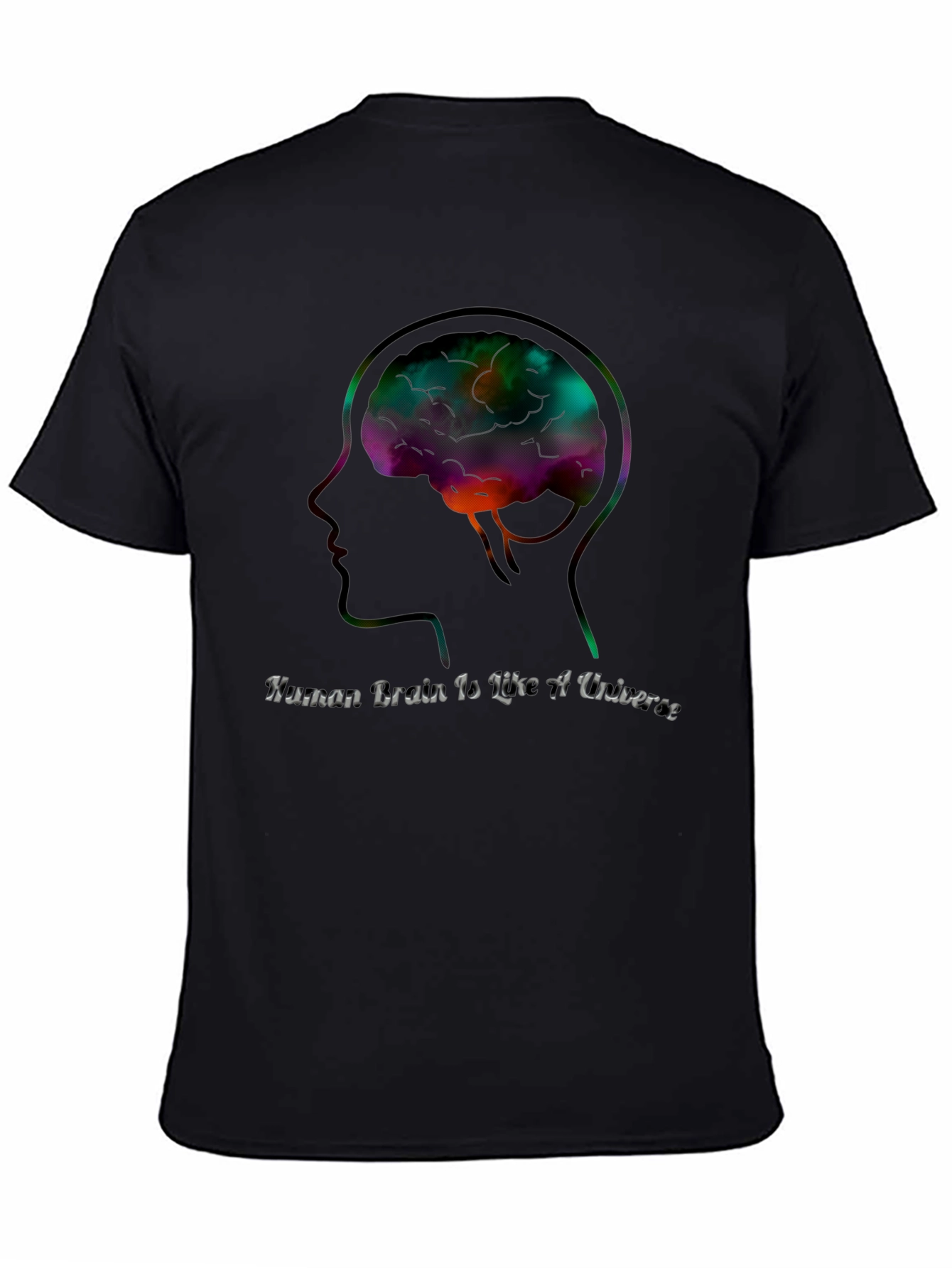 Human Brain Universe Graphic T-Shirt