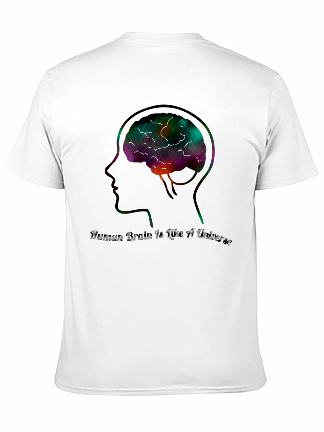 Human Brain Universe Graphic T-Shirt