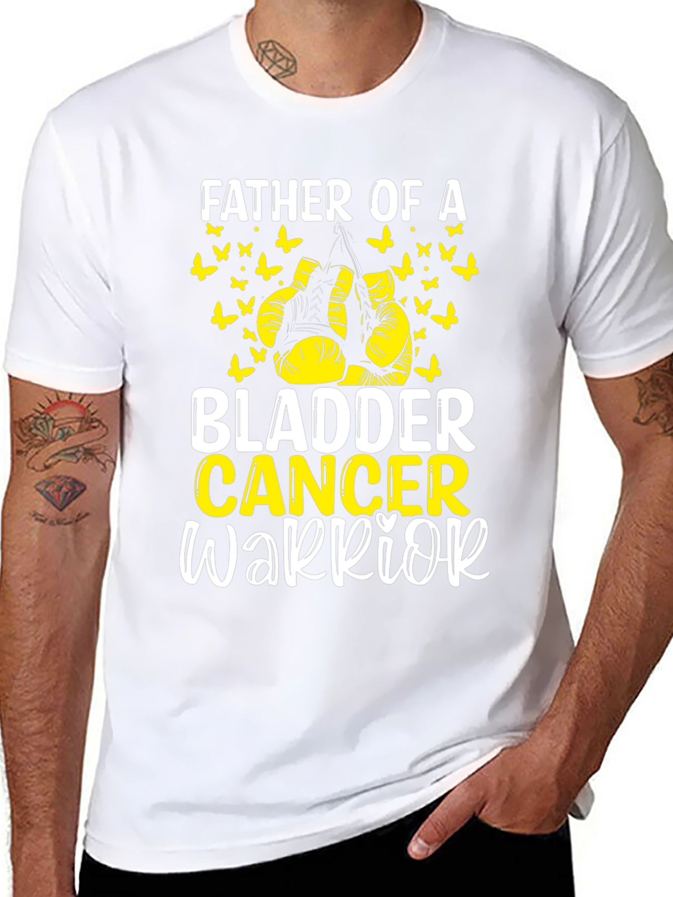 Father of a Bladder Cancer Warrior T-Shirt