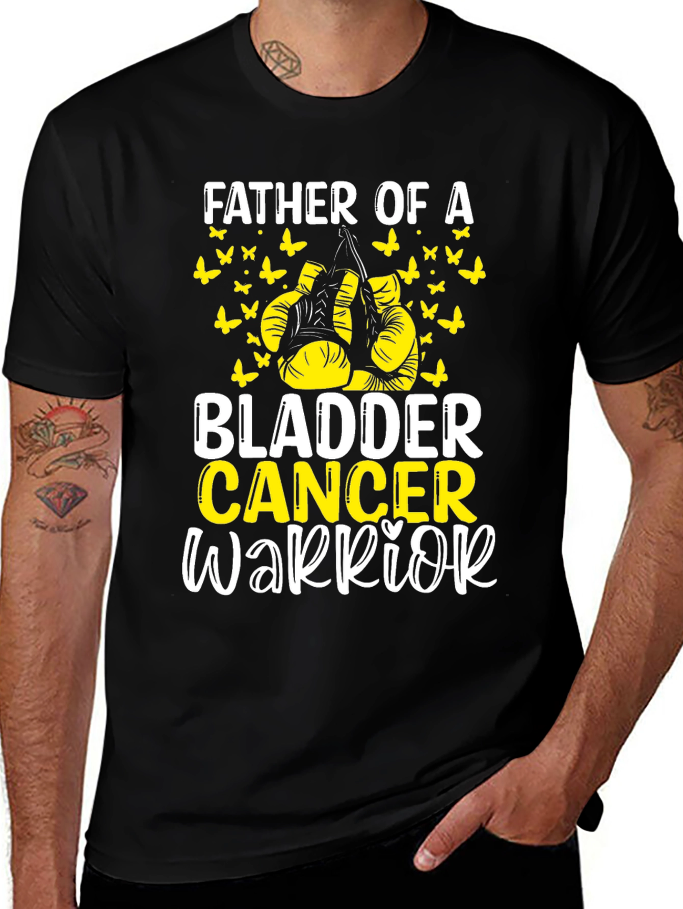 Father of a Bladder Cancer Warrior T-Shirt