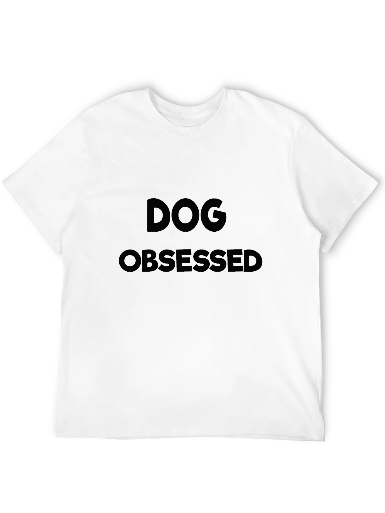 Dog Obsessed Graphic Tee - Mens Black T-Shirt