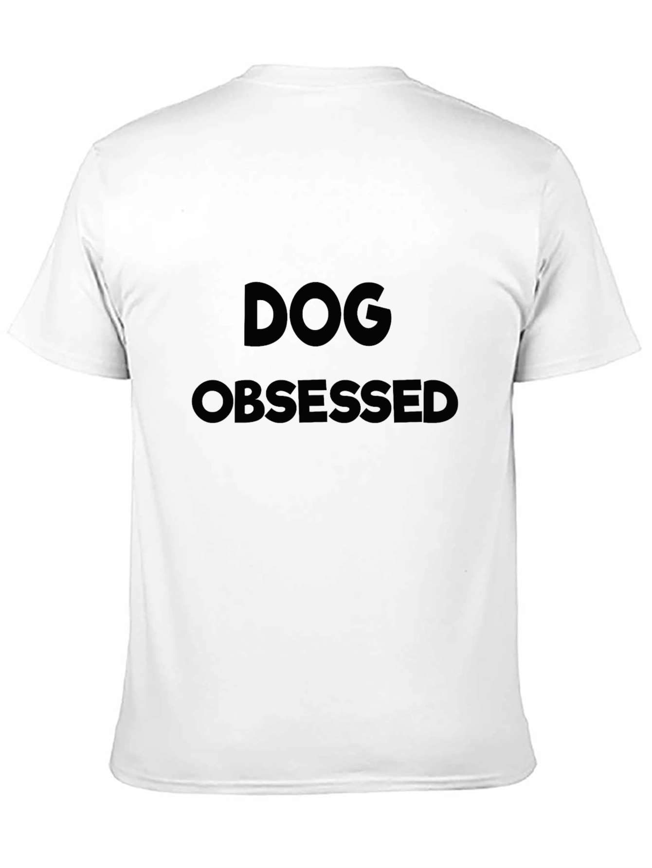 Dog Obsessed Graphic Tee - Mens Black T-Shirt