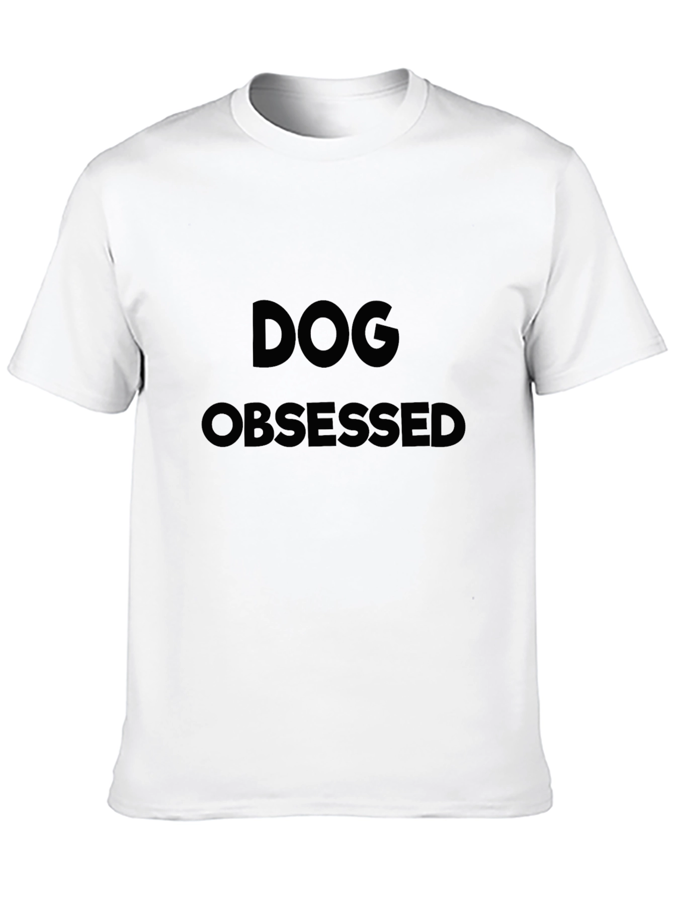 Dog Obsessed Graphic Tee - Mens Black T-Shirt