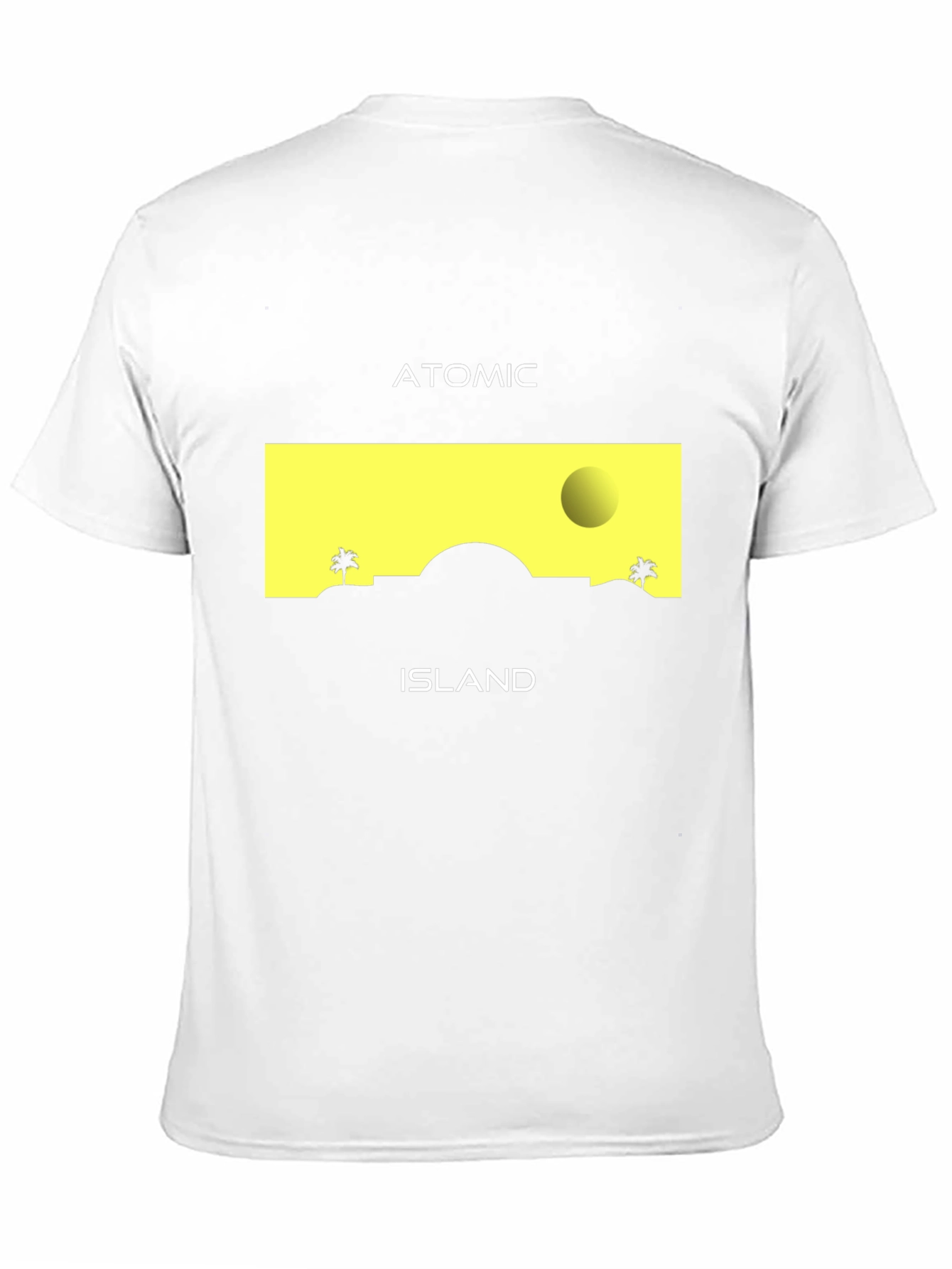 Atomic Island Graphic T-Shirt - Black
