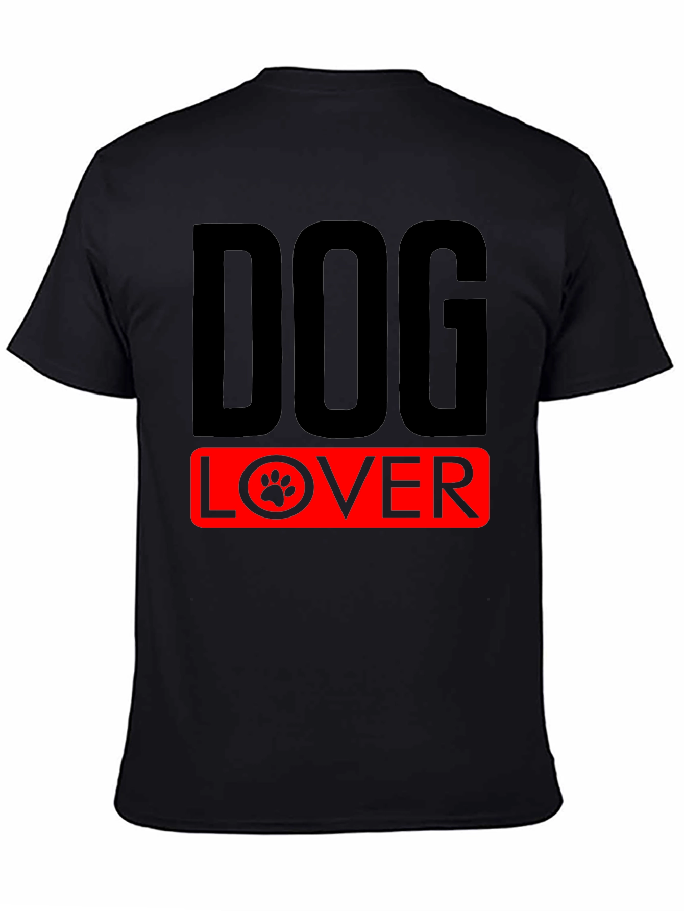 Dog Lover T-Shirt - Paw Print Design