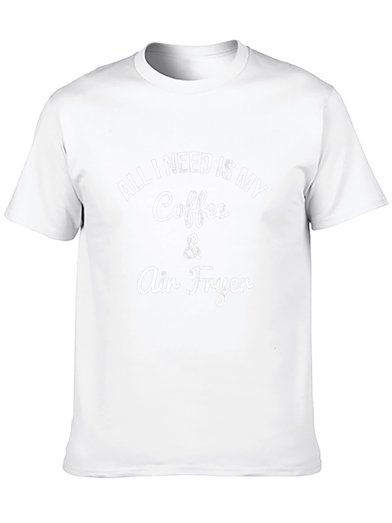 Coffee and Air Fryer Graphic T-Shirt