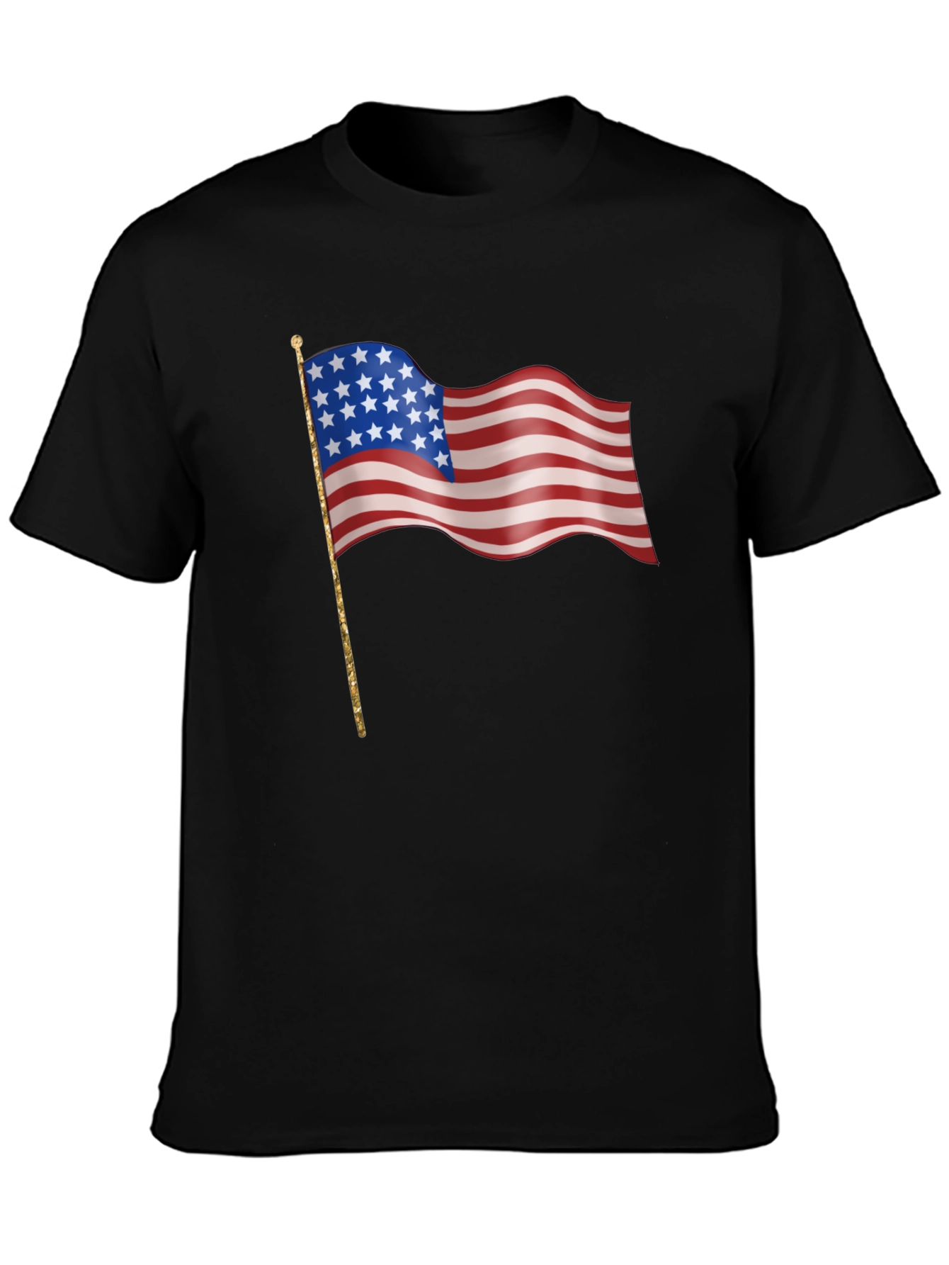 American Flag Graphic Tee - Patriotic Pride
