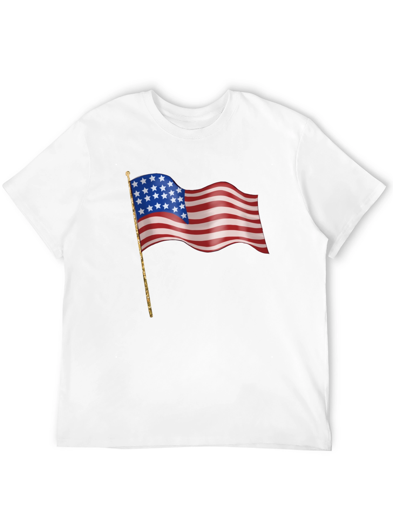 American Flag Graphic Tee - Patriotic Pride