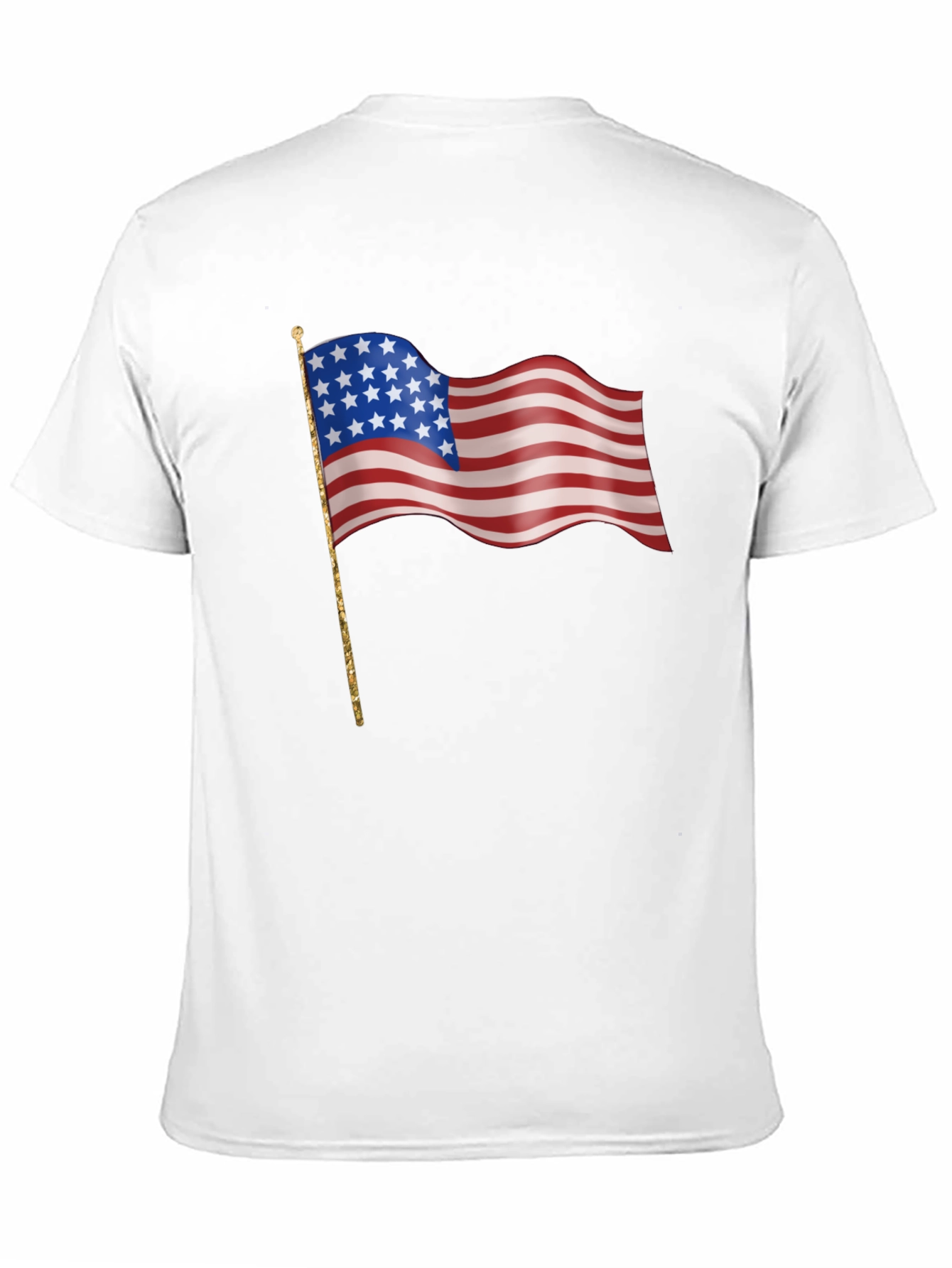 American Flag Graphic Tee - Patriotic Pride