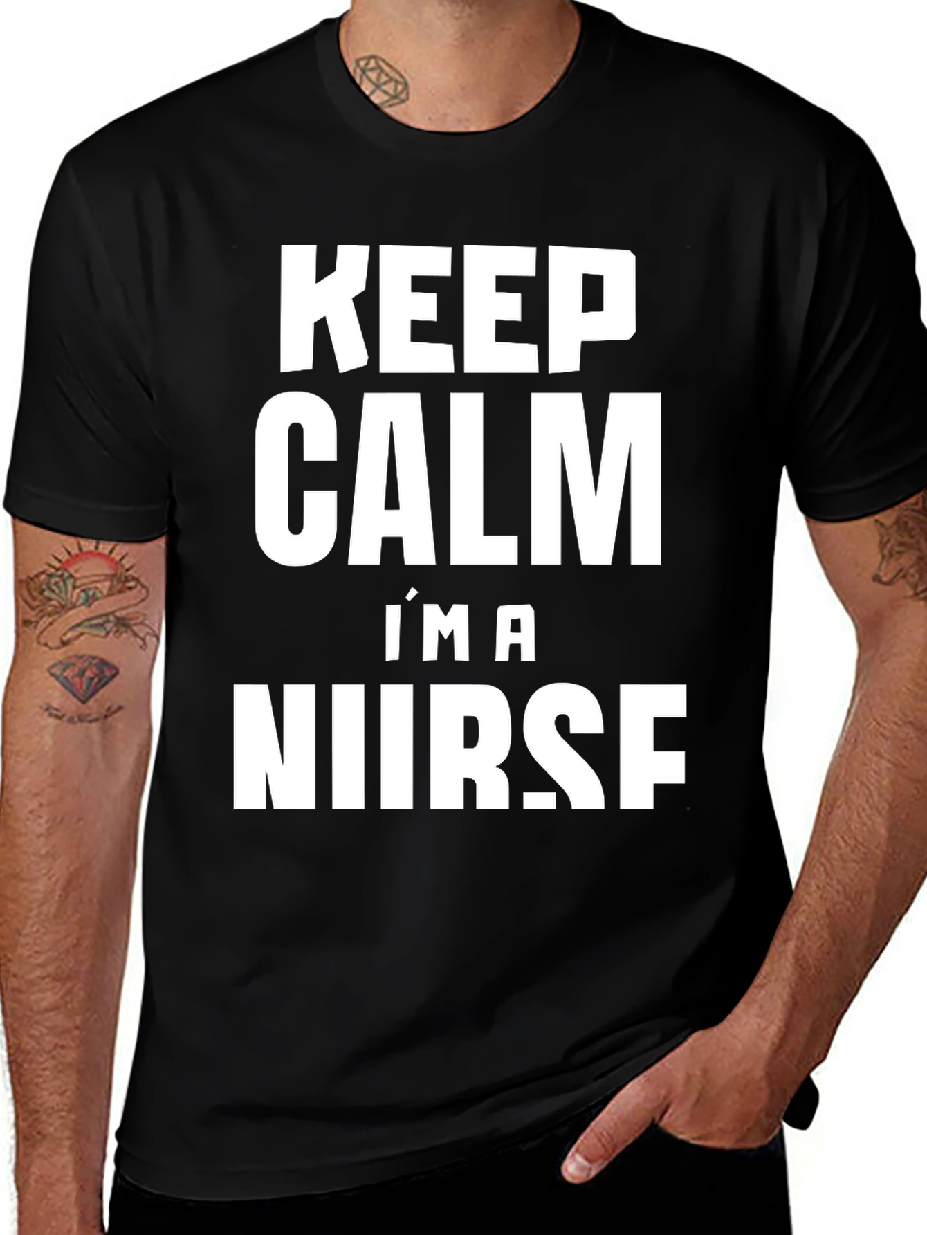 Keep Calm Im A Nurse T-Shirt - Funny Gift!