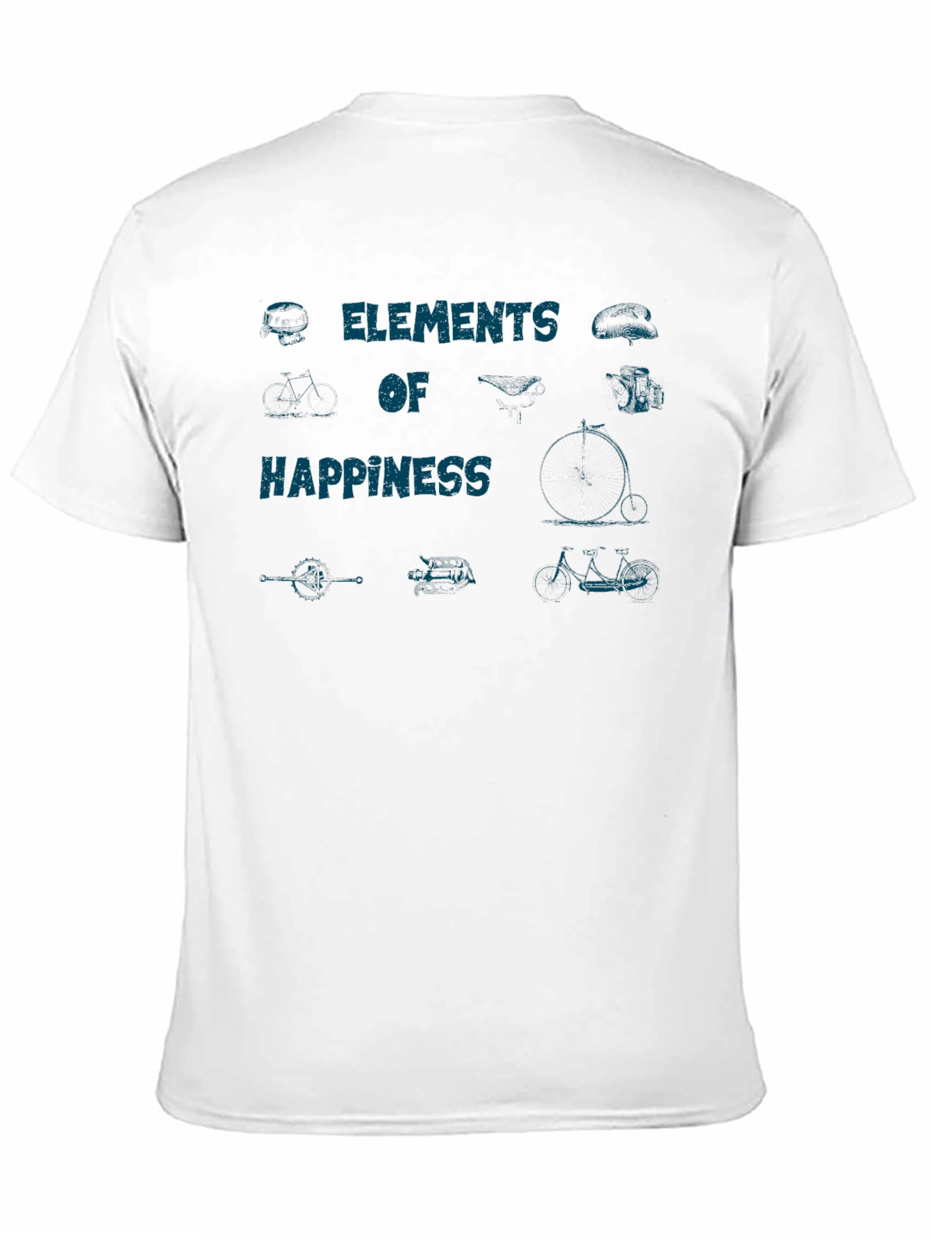 Elements of Happiness Graphic Tee - Casual Comfort
