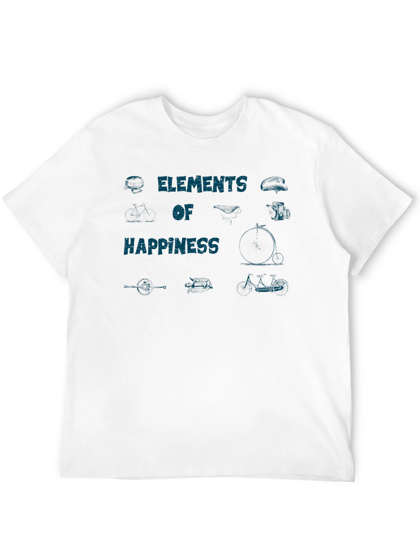 Elements of Happiness Graphic Tee - Casual Comfort