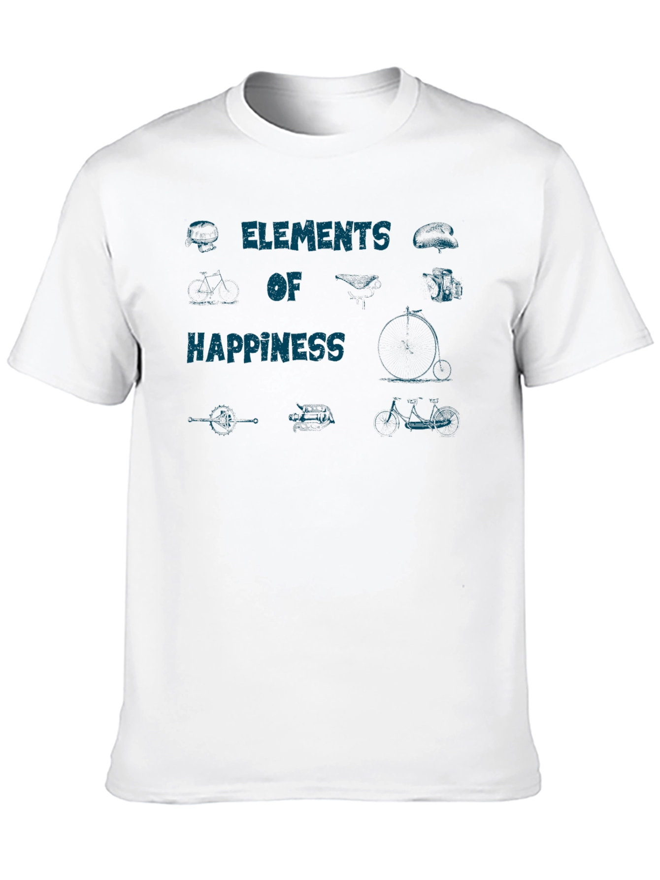 Elements of Happiness Graphic Tee - Casual Comfort