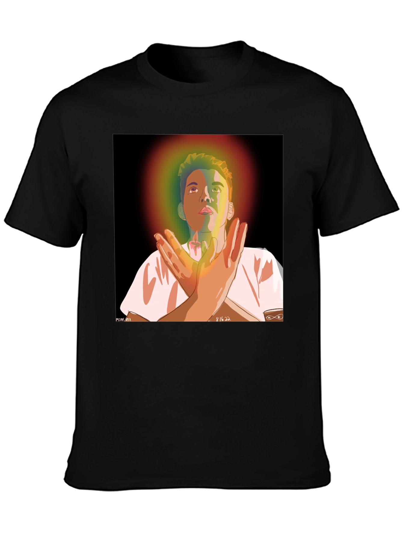 Vibrant Graphic Print T-Shirt