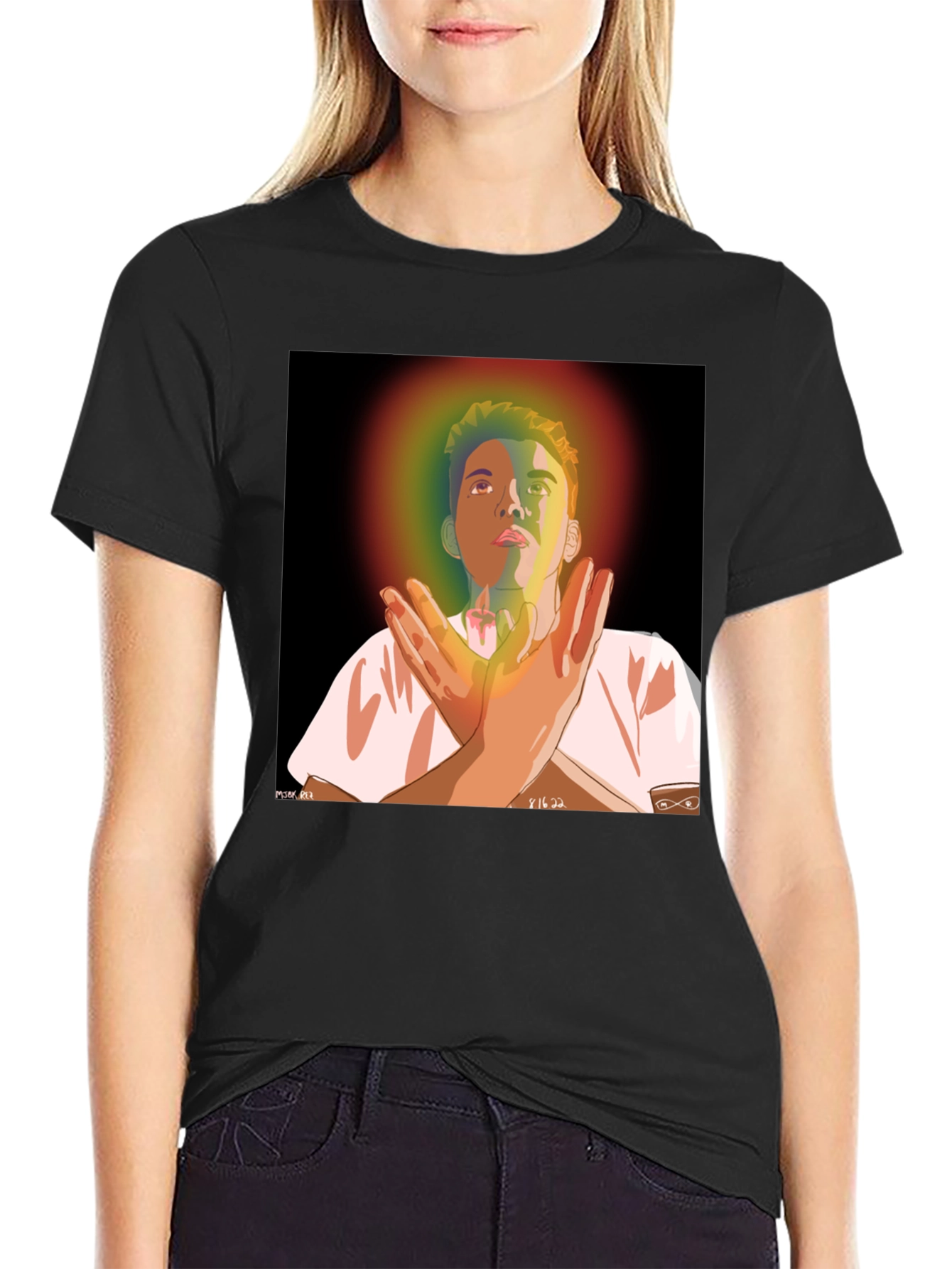Vibrant Graphic Print T-Shirt
