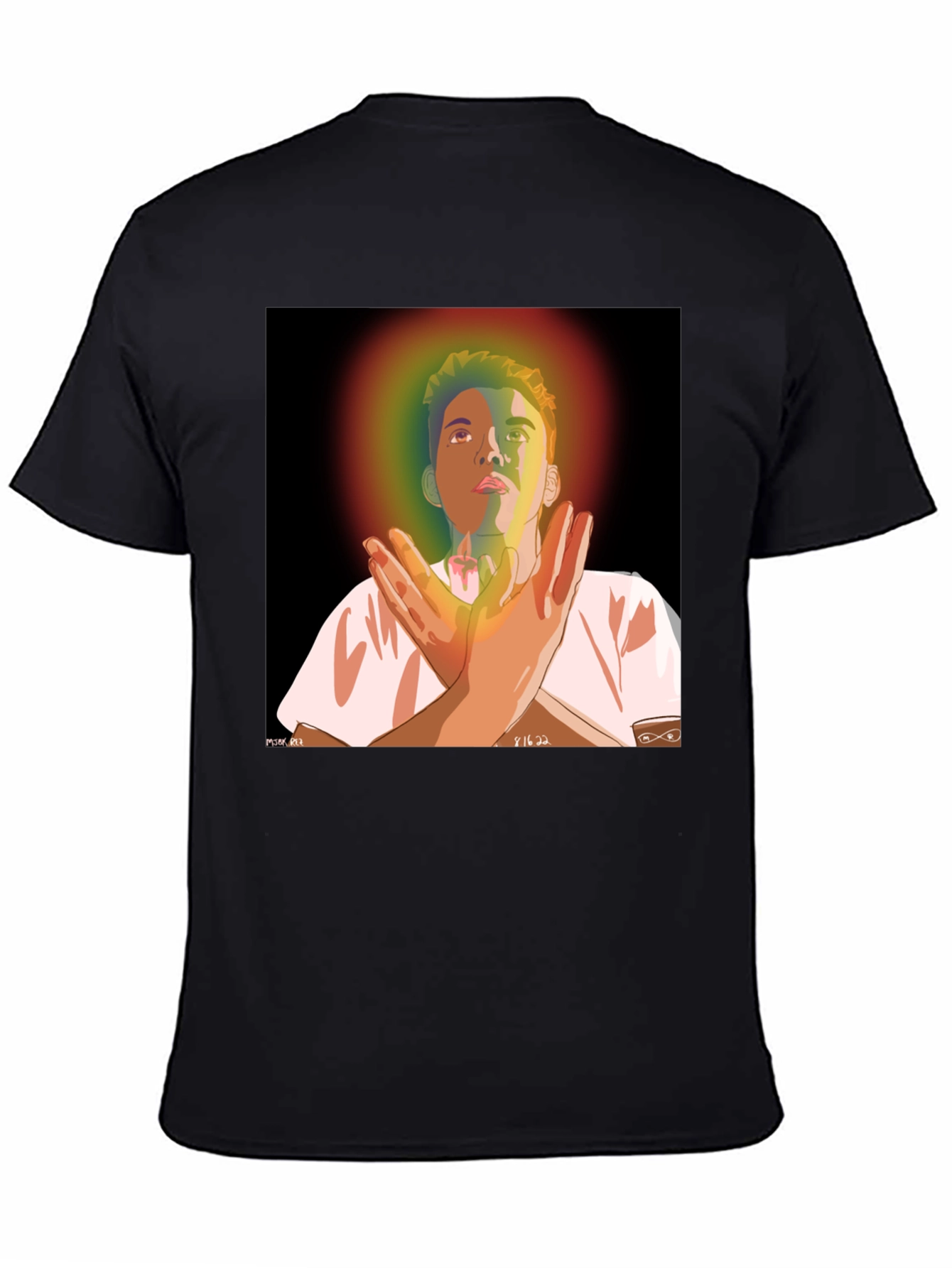Vibrant Graphic Print T-Shirt