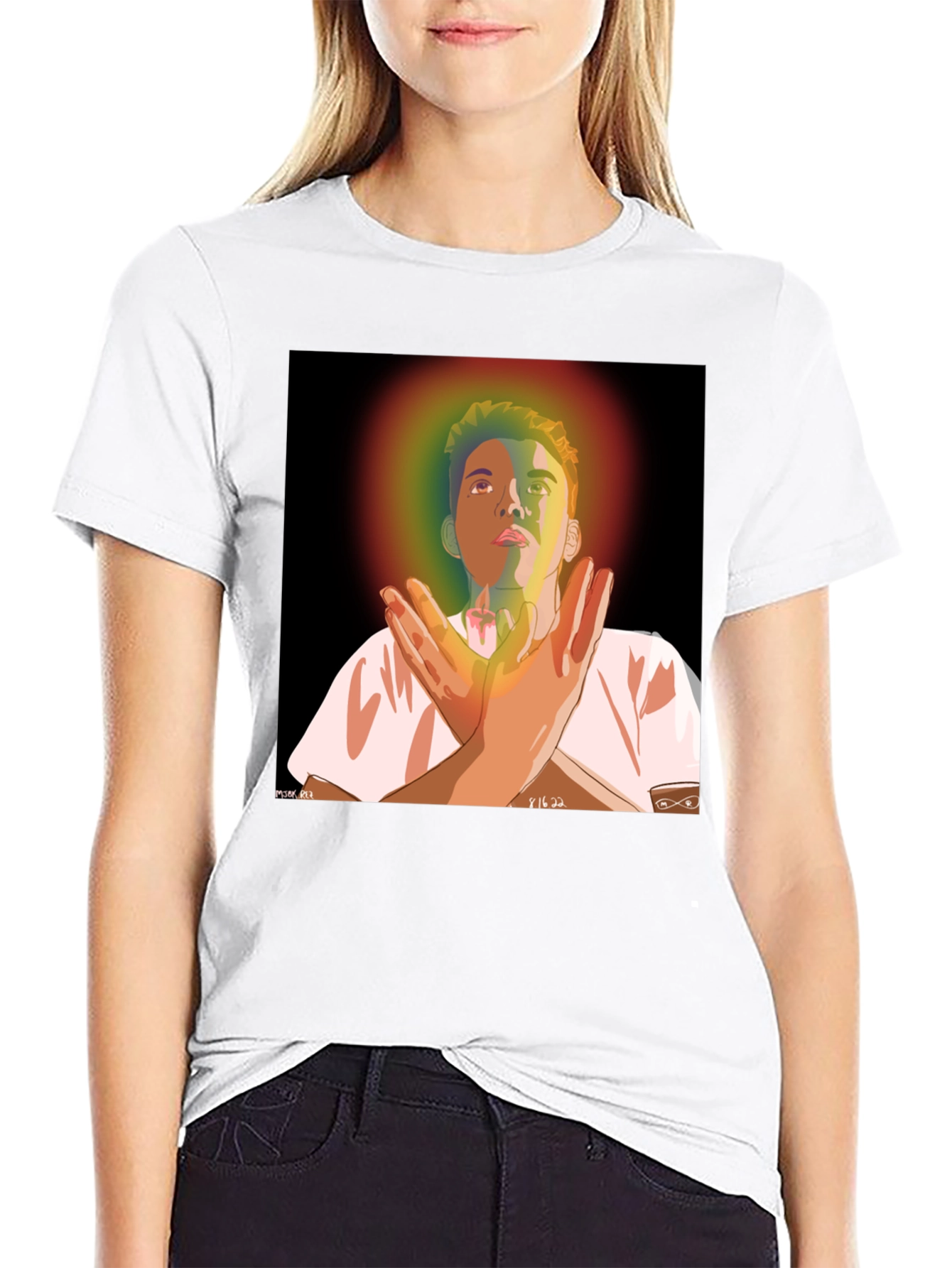 Vibrant Graphic Print T-Shirt