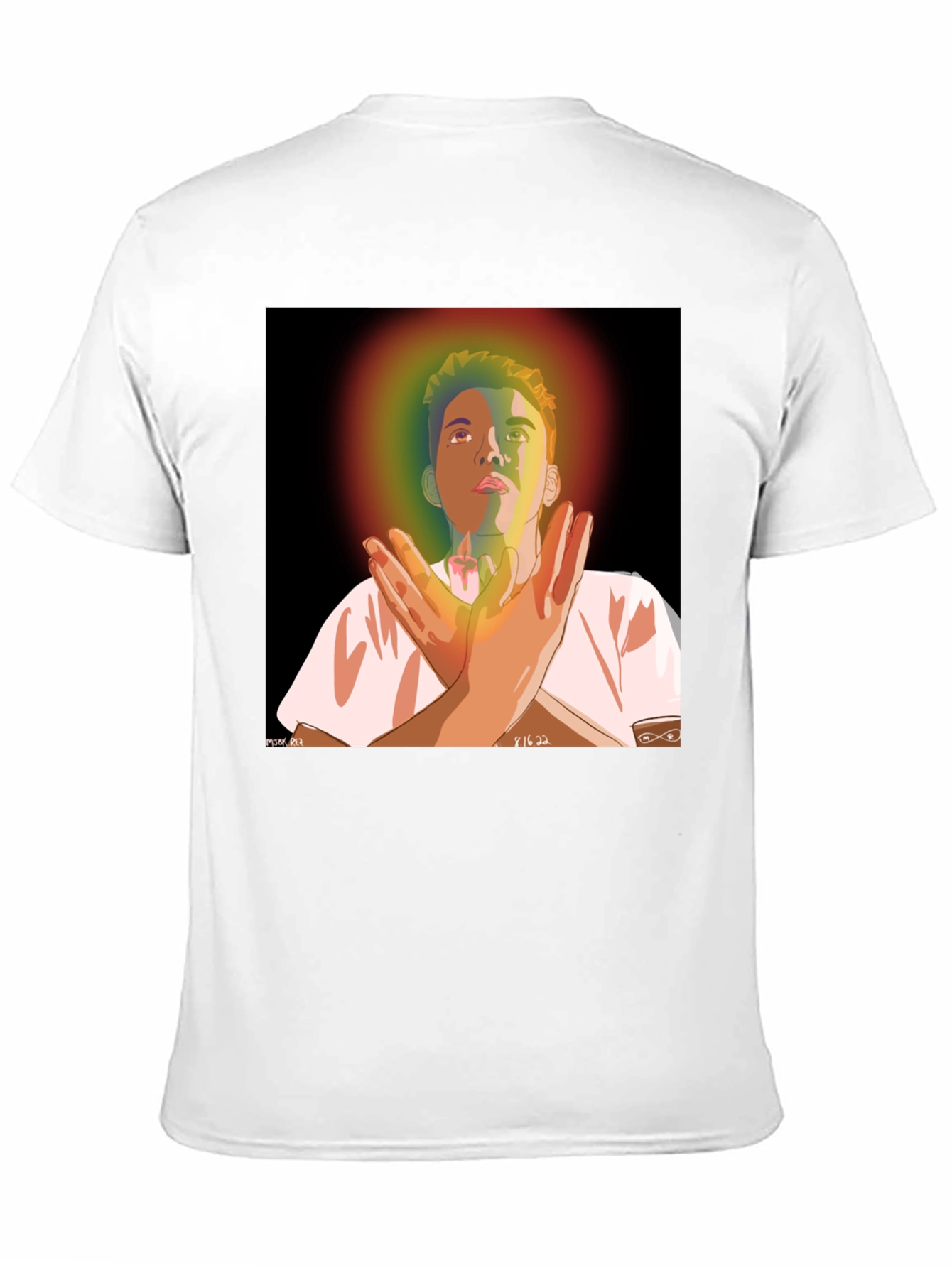 Vibrant Graphic Print T-Shirt