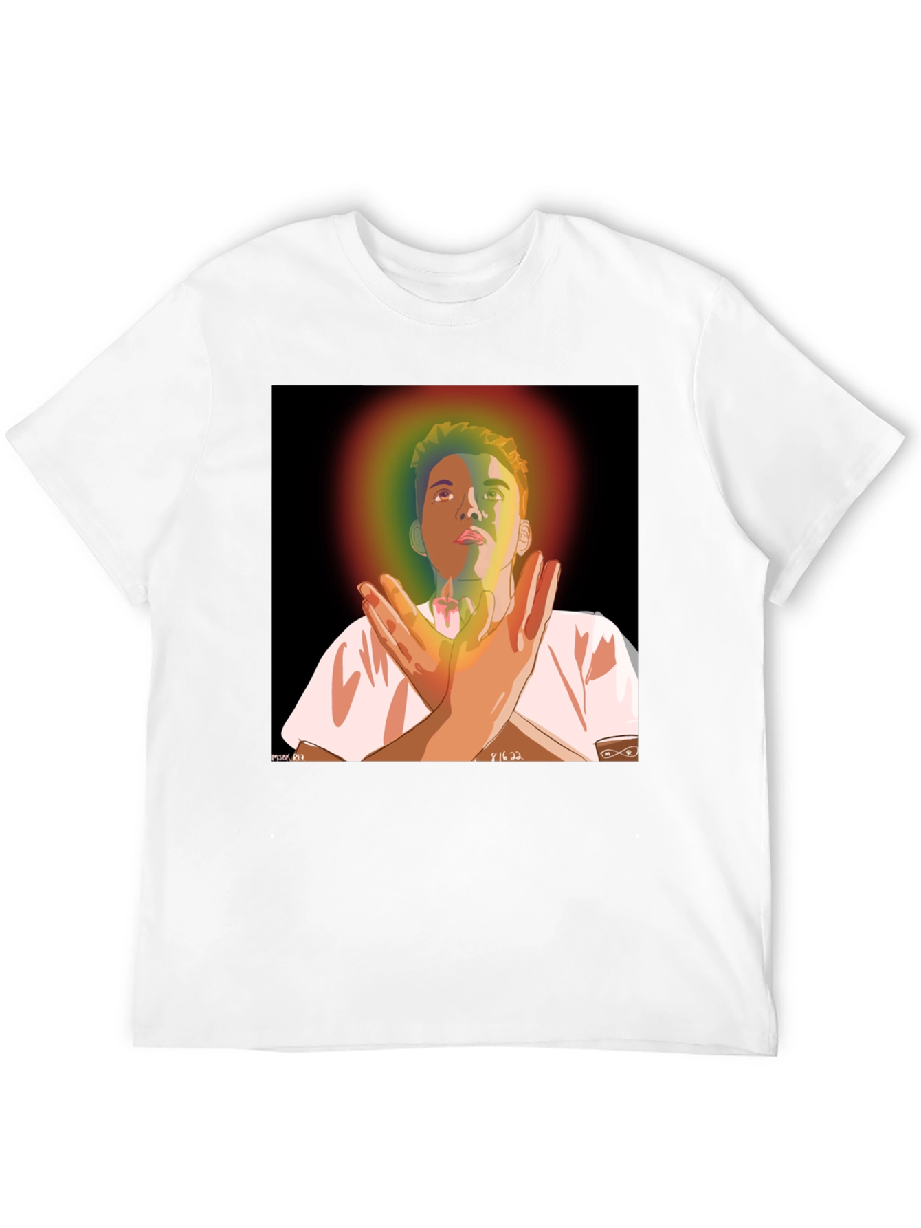 Vibrant Graphic Print T-Shirt