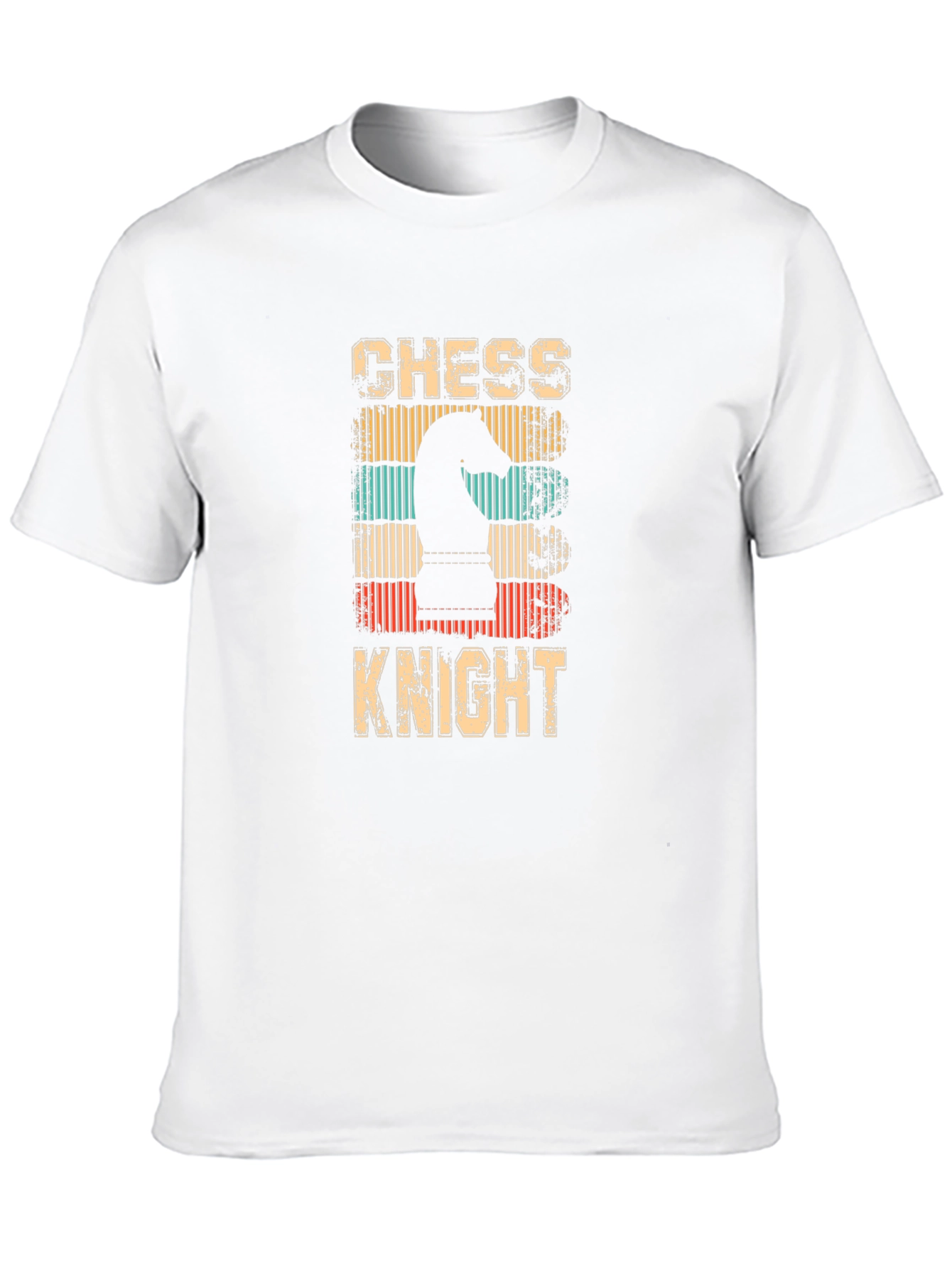 Chess Knight Retro Style T-Shirt