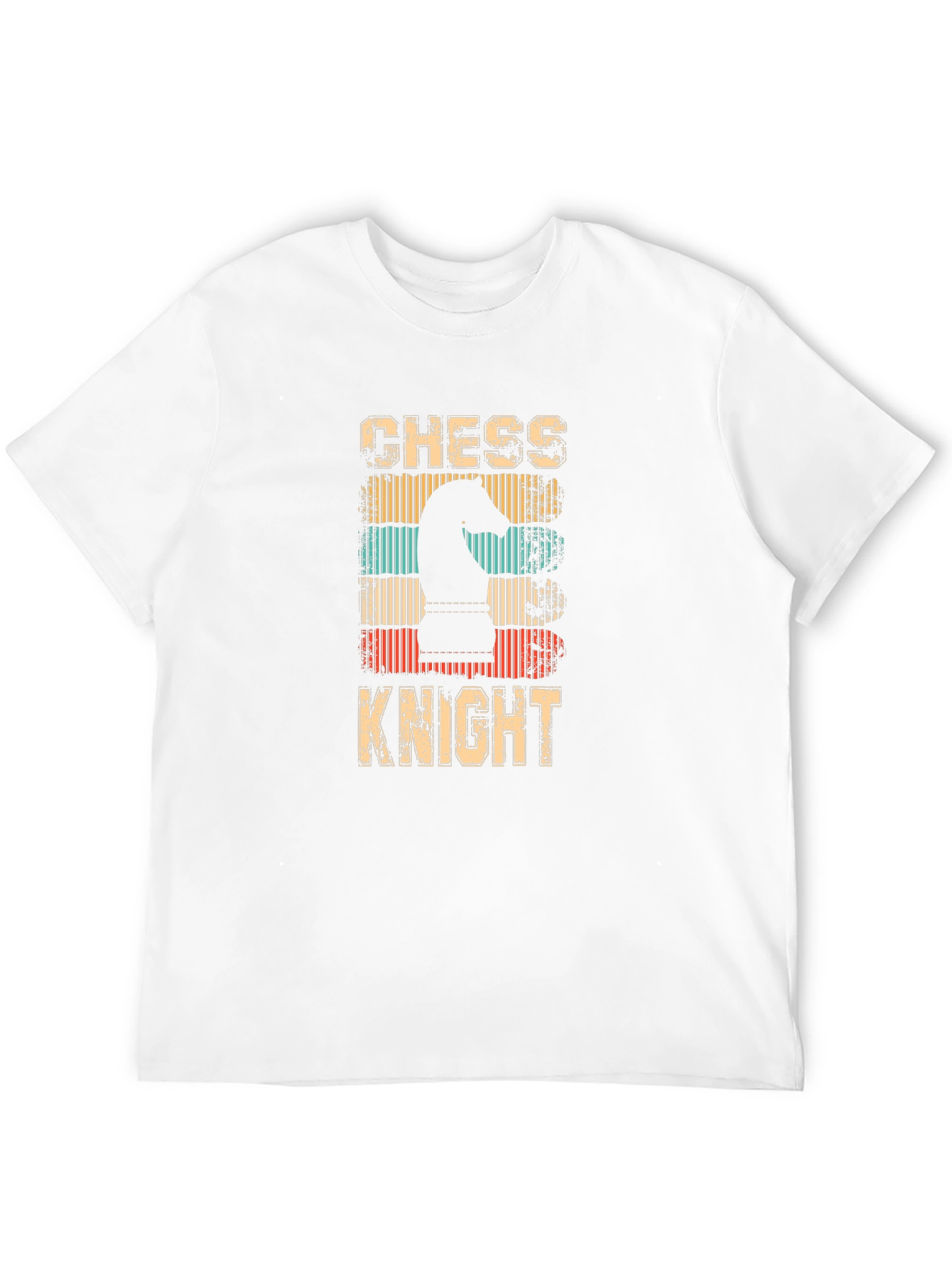 Chess Knight Retro Style T-Shirt