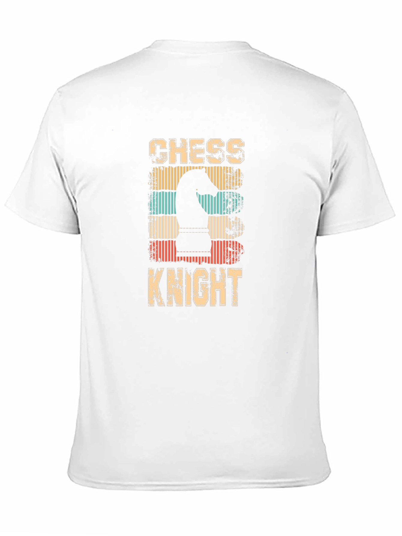 Chess Knight Retro Style T-Shirt