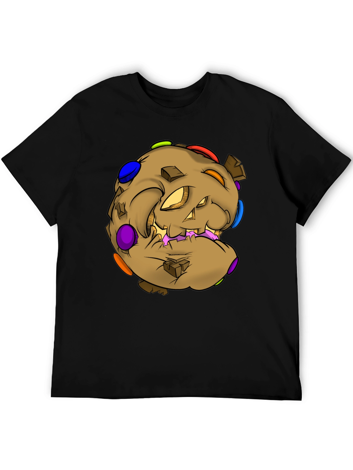 Monster Cookie Black T-Shirt