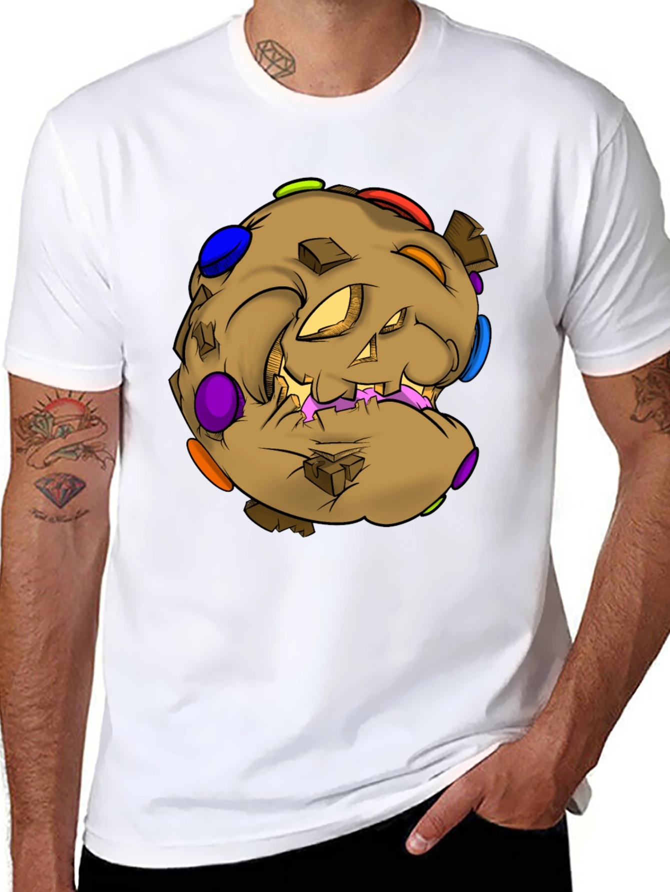 Monster Cookie Black T-Shirt