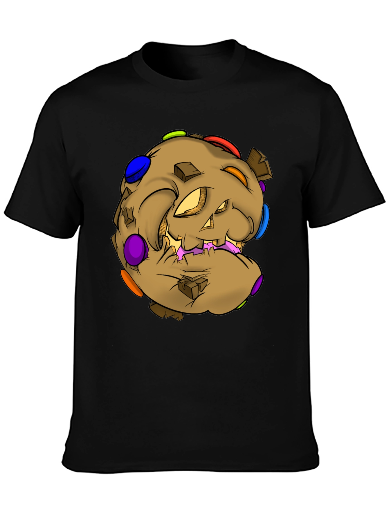 Monster Cookie Black T-Shirt
