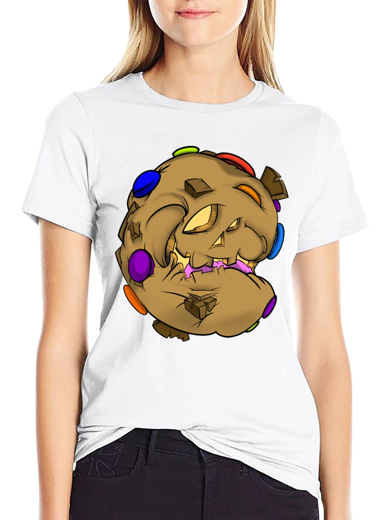 Monster Cookie Black T-Shirt