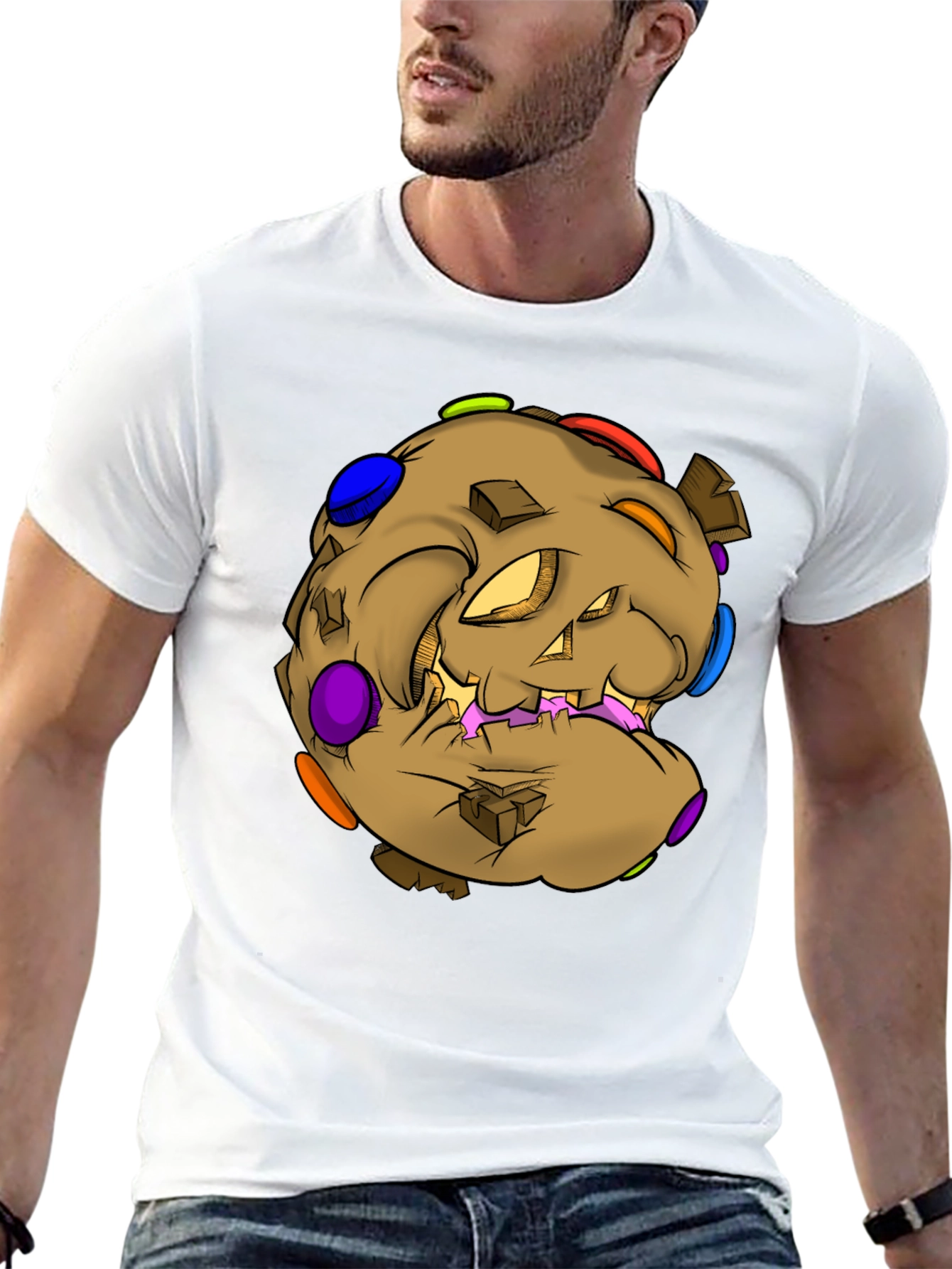 Monster Cookie Black T-Shirt