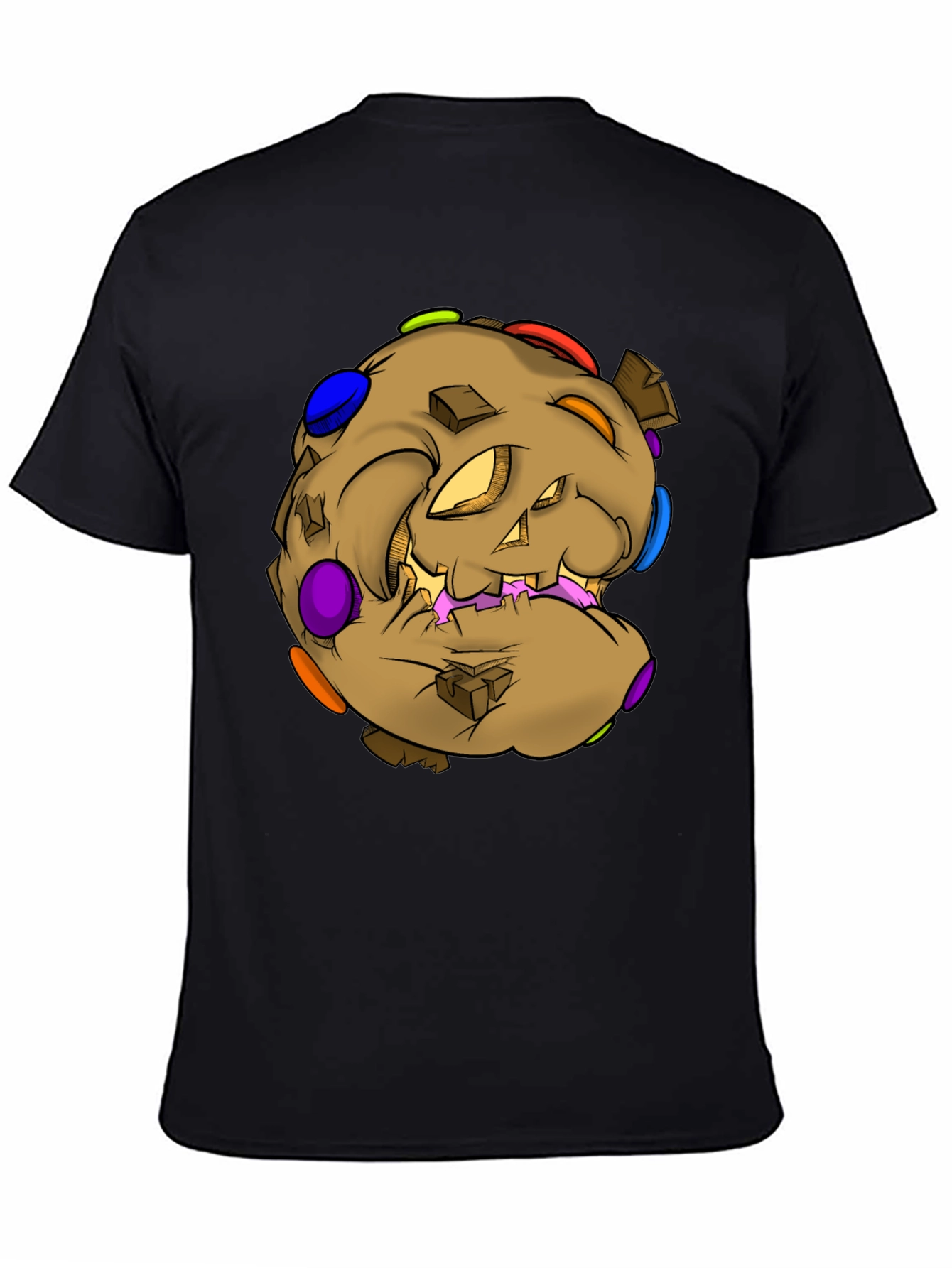Monster Cookie Black T-Shirt